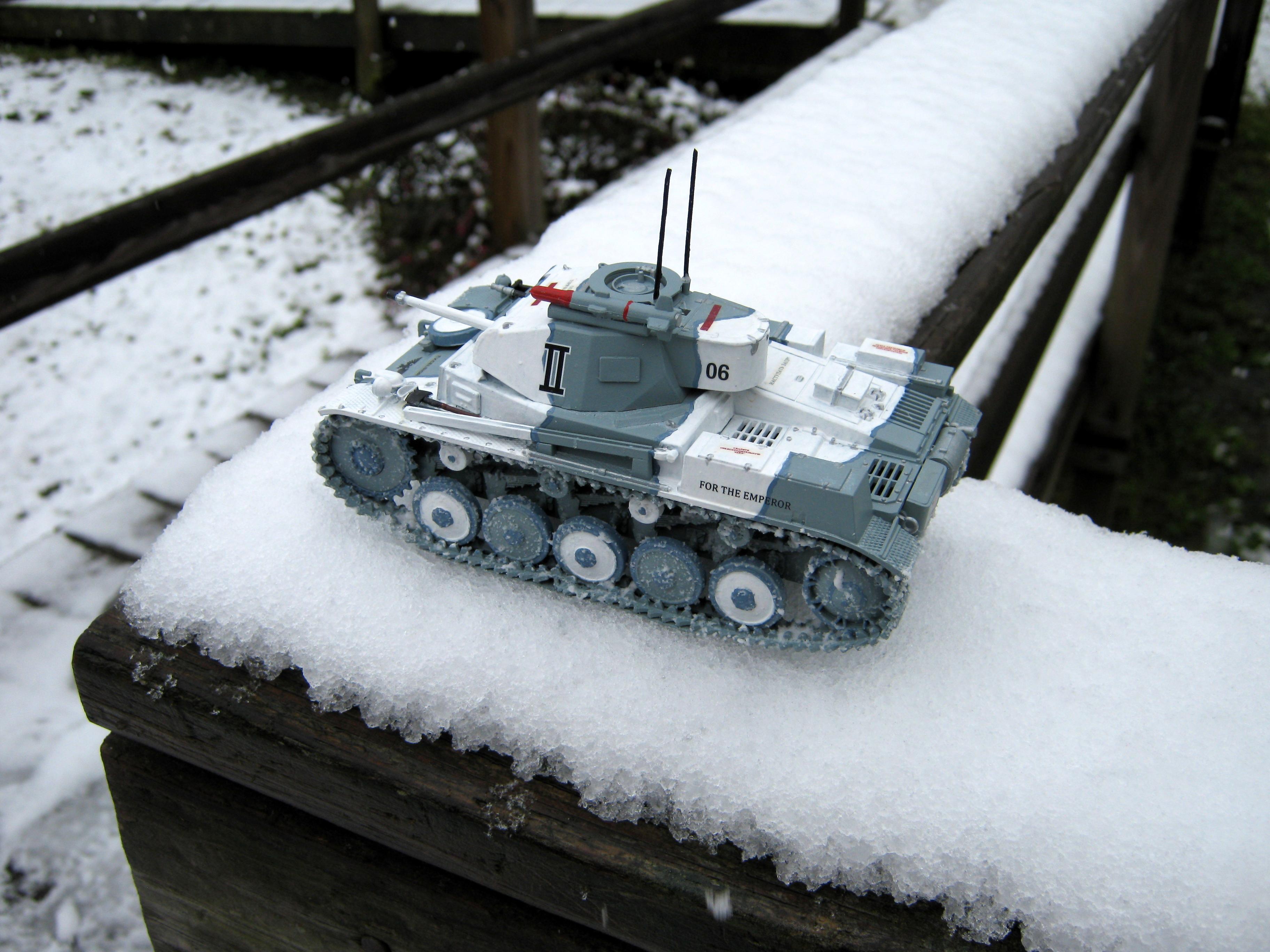 Conversion, Imperial, Panzer, Panzer Ii, Panzerkampfwagen, Tank, World War 2