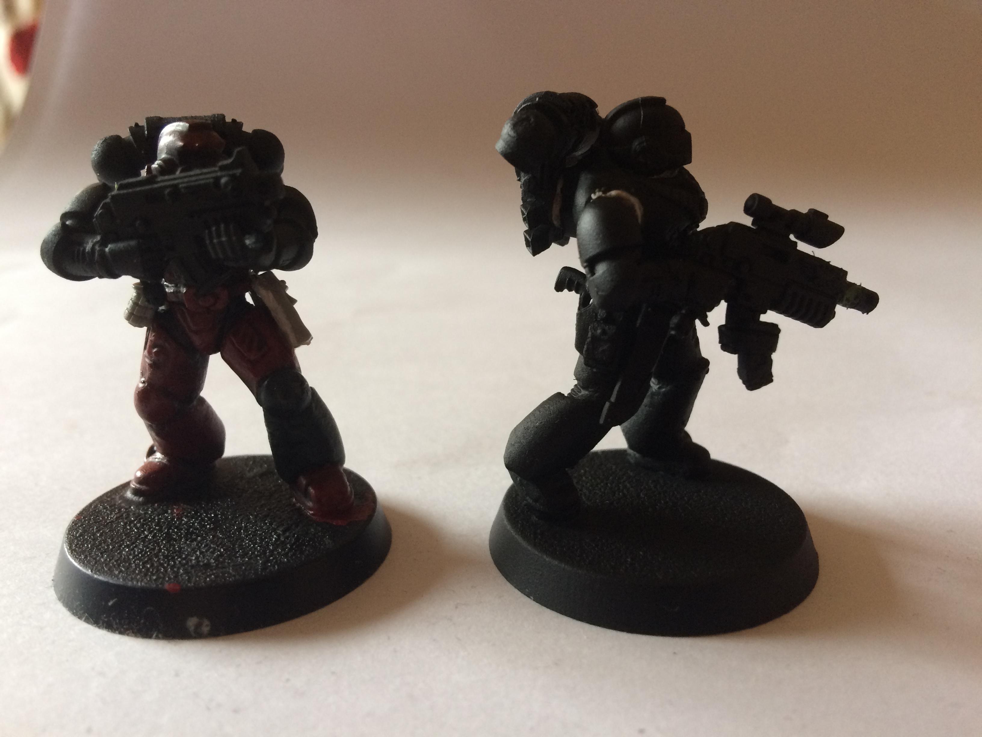 Art Scale, Blood Ravens, Conversion, Converting, Kitbash, Space Marines, True-scale