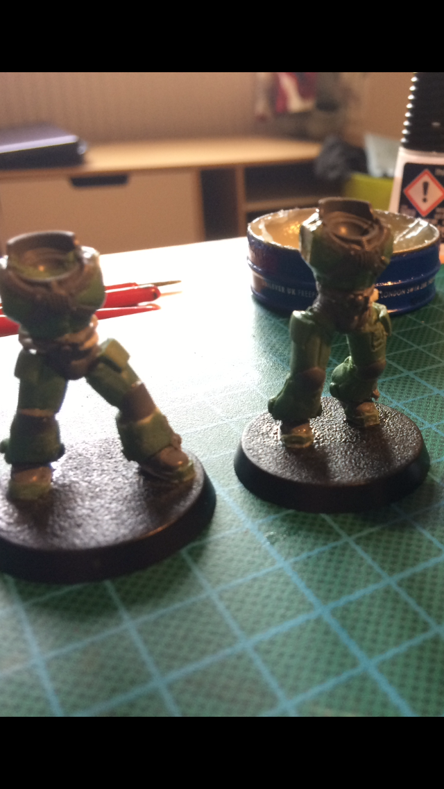 Art Scale, Blood Ravens, Conversion, Converting, Kitbash, Space Marines, True-scale