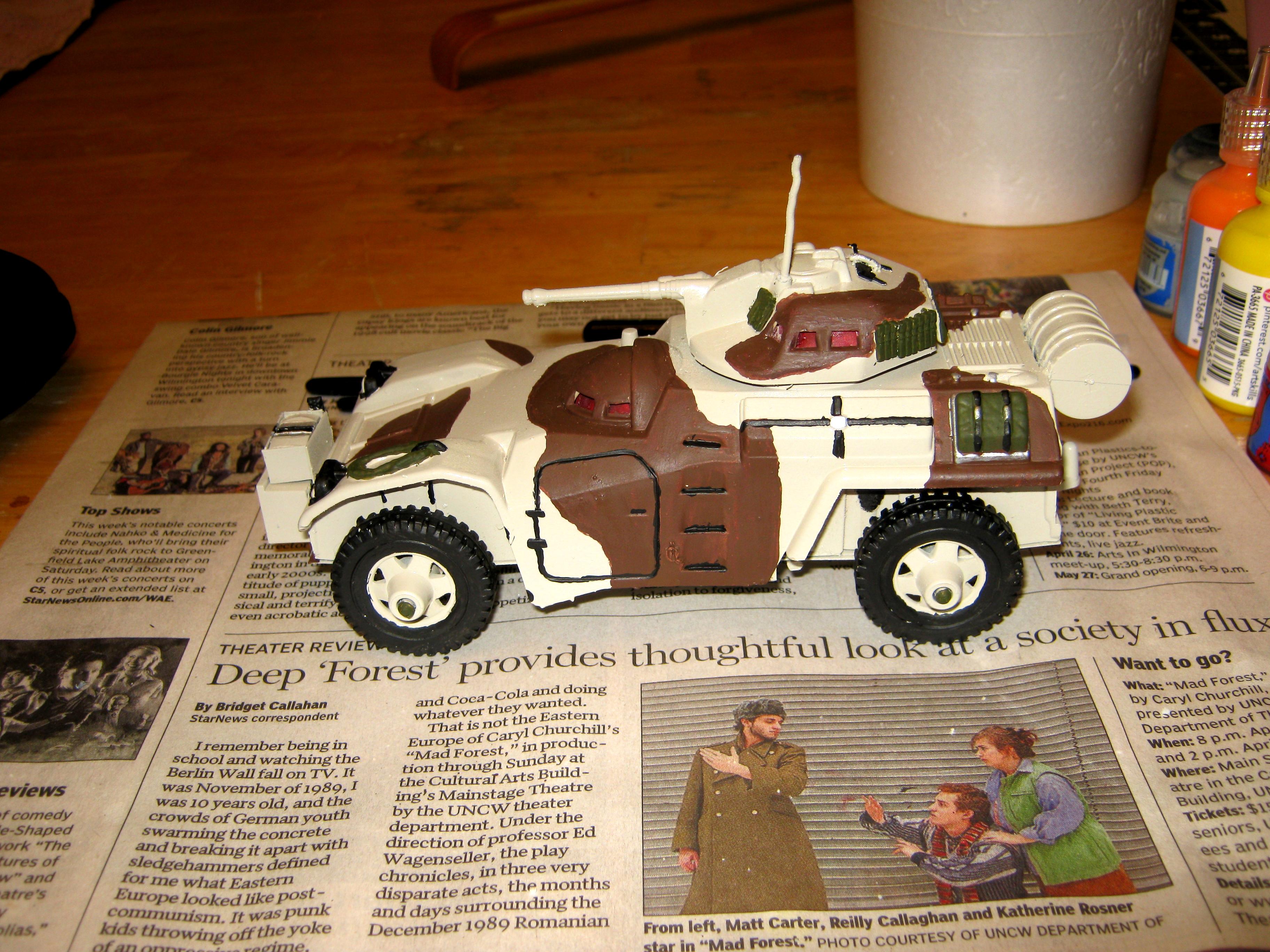 Afv, Armored Car, Conversion, Imperial, Processed Plastics Company, Timmee Toys, Toy