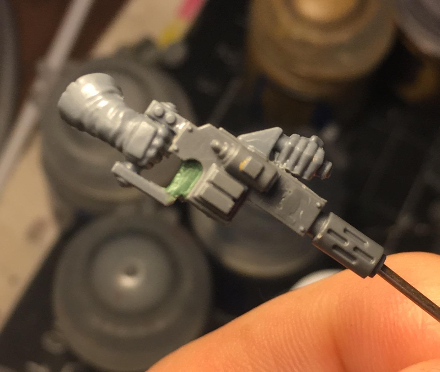 Sensibly sized meltagun