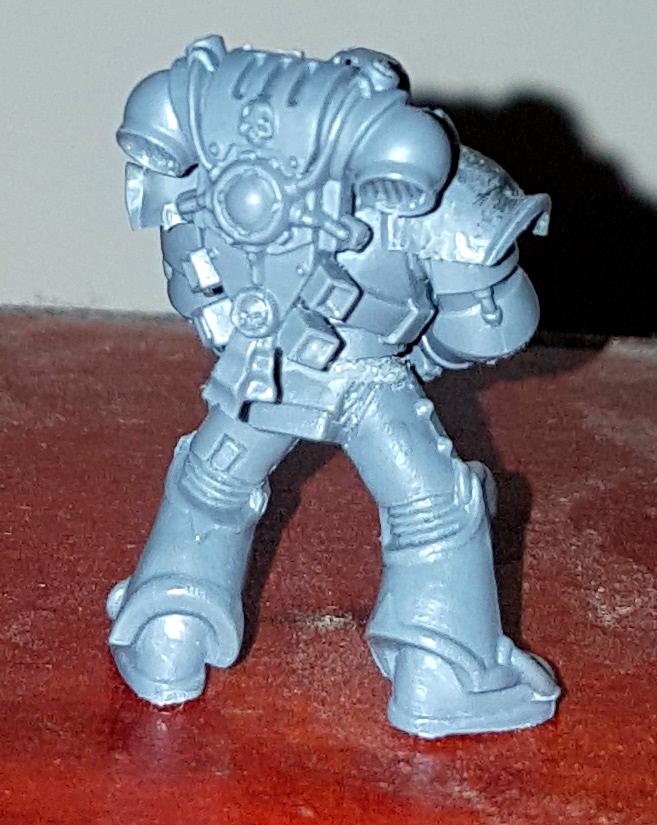 Wolfbrother in Parthian power armour