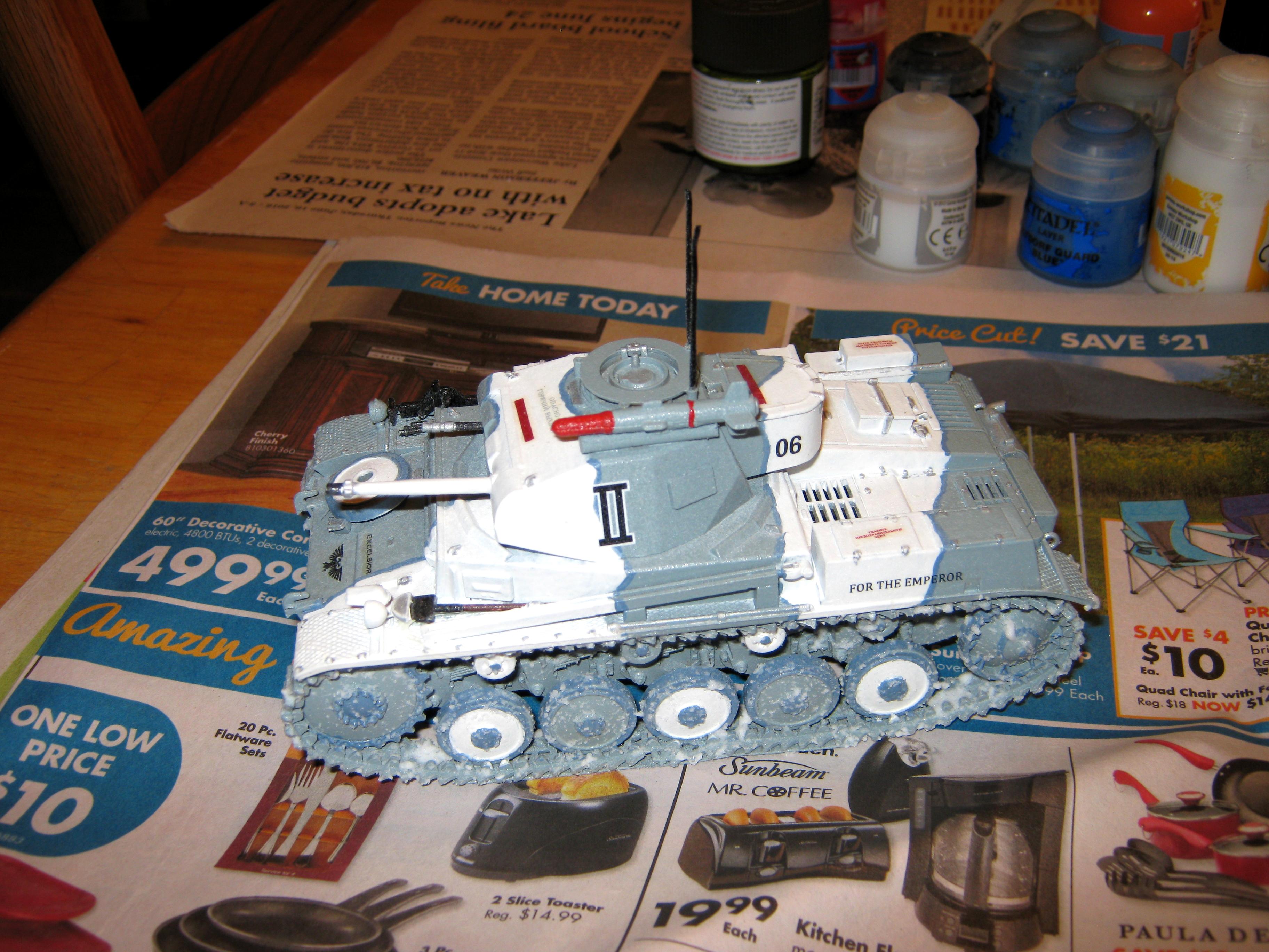 Conversion, Imperial, Panzer, Panzer Ii, Panzerkampfwagen, Tank, World War 2