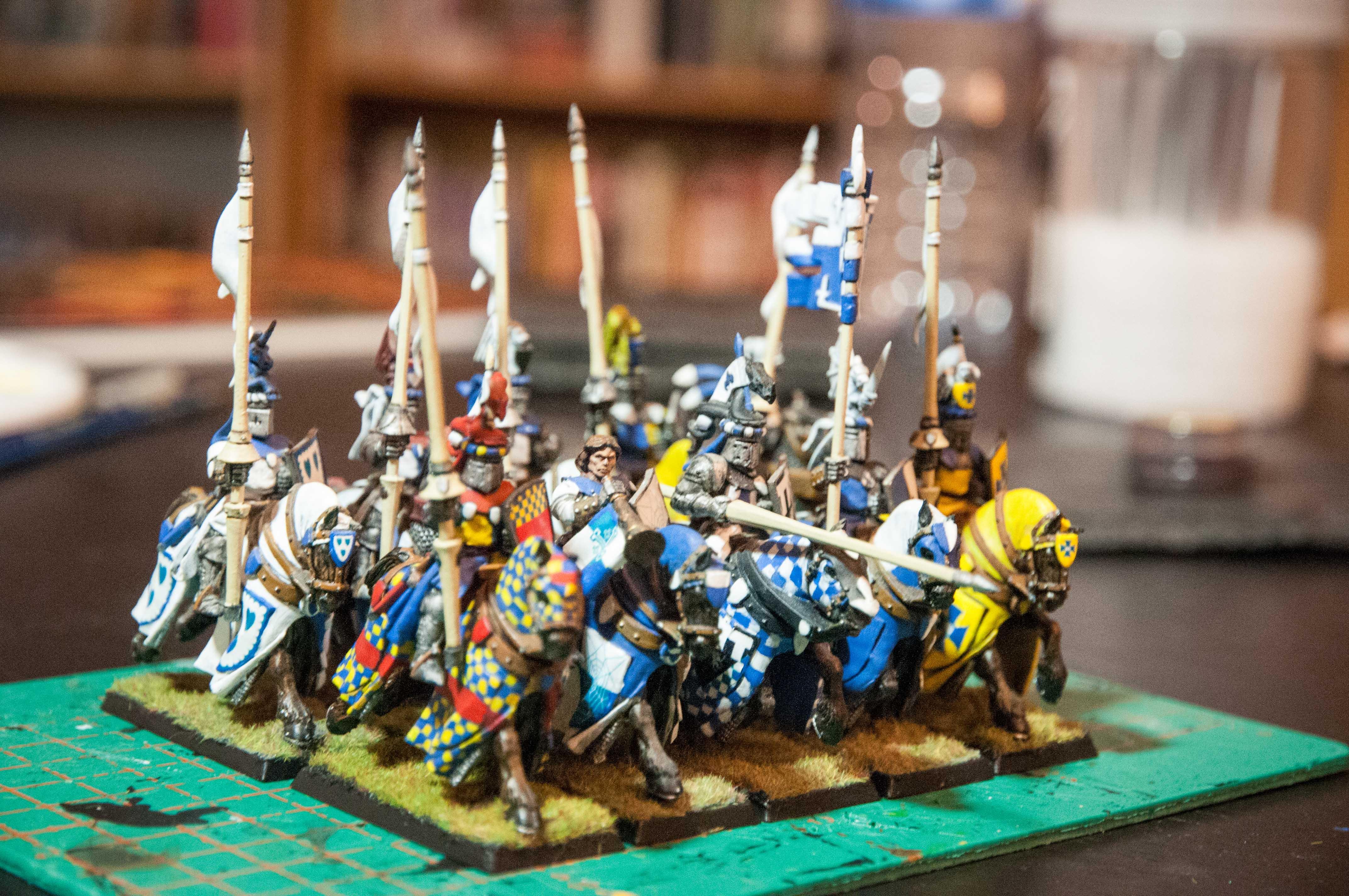 Bretonnians, Brotherhood, Kings Of War, Knights, Knights Of The Realm, Warhammer Fantasy