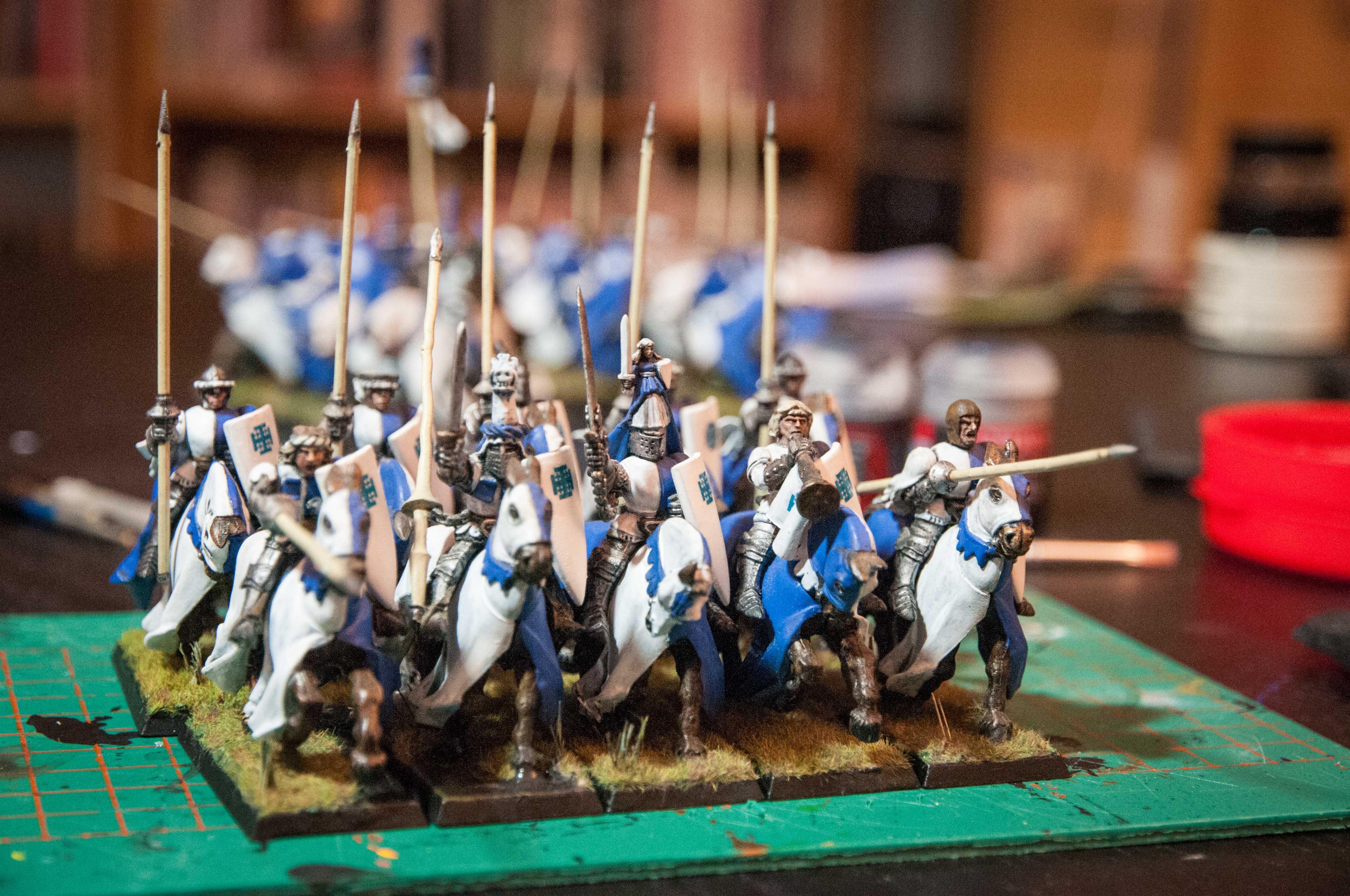 Bretonnians, Brotherhood, Kings Of War, Knights, Knights Errant, Warhammer Fantasy