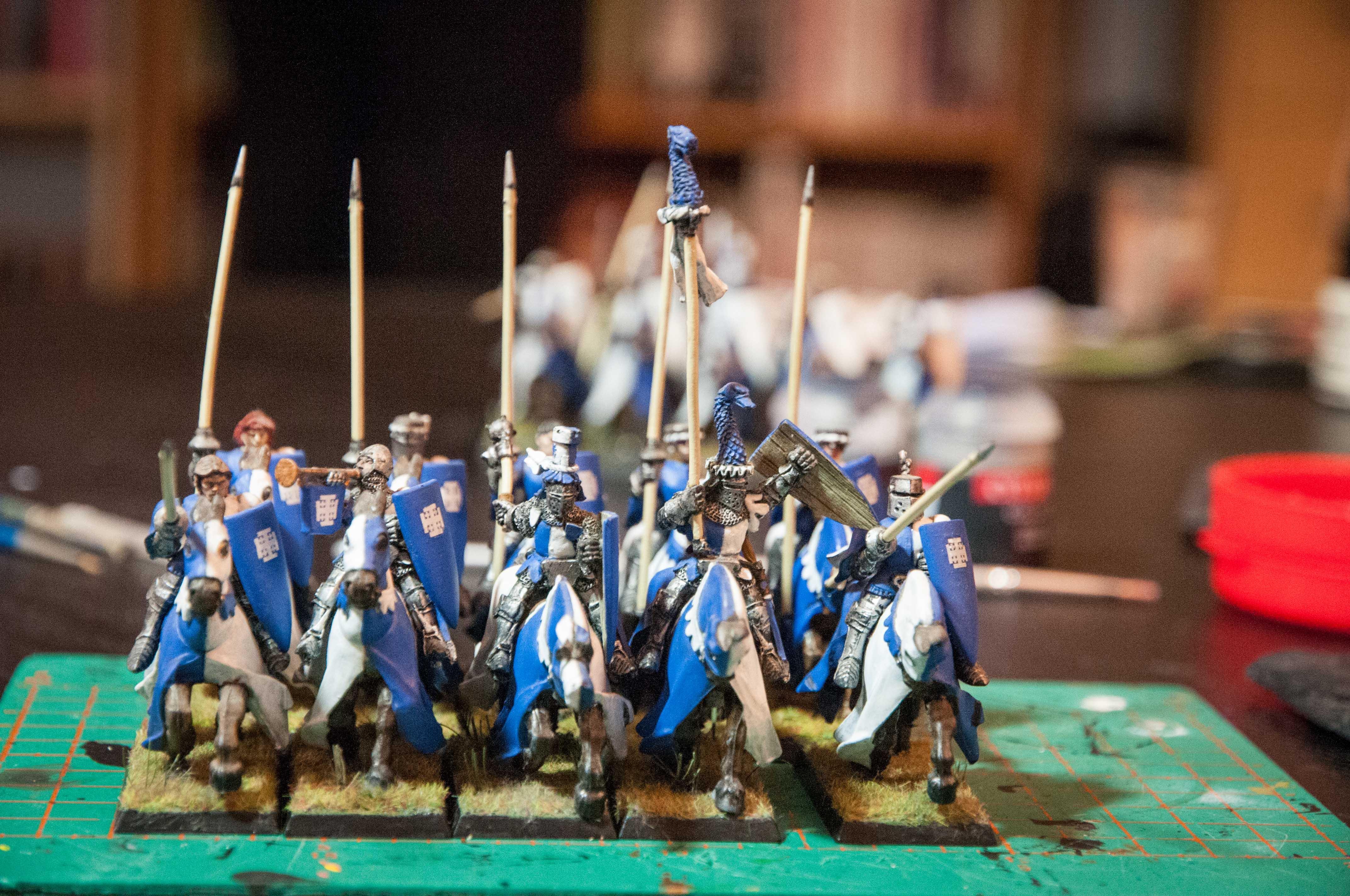 Bretonnians, Brotherhood, Kings Of War, Knights, Knights Errant, Warhammer Fantasy