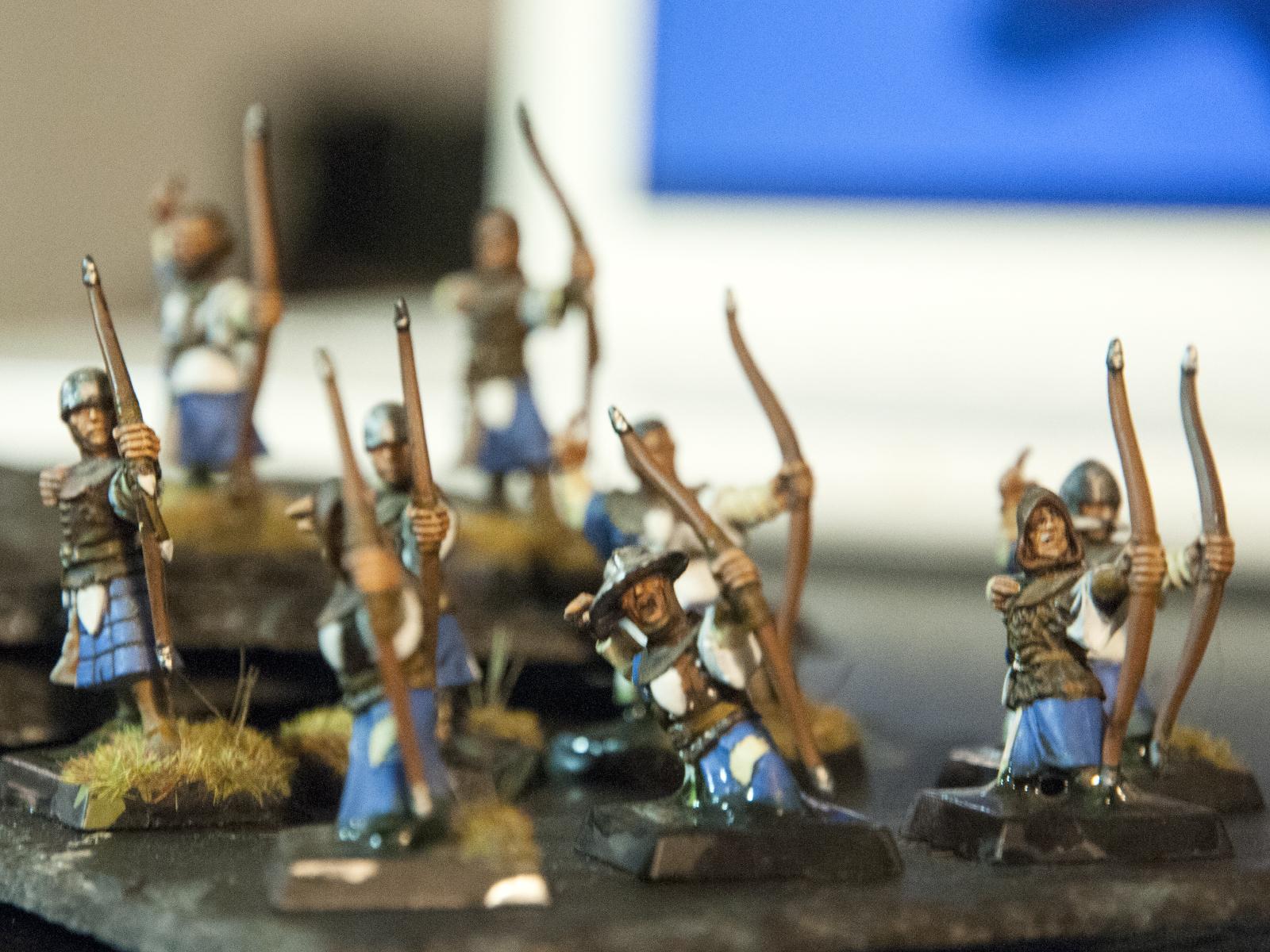 Archers, Bretonnians, Brotherhood, Kings Of War, Peasants, Warhammer Fantasy