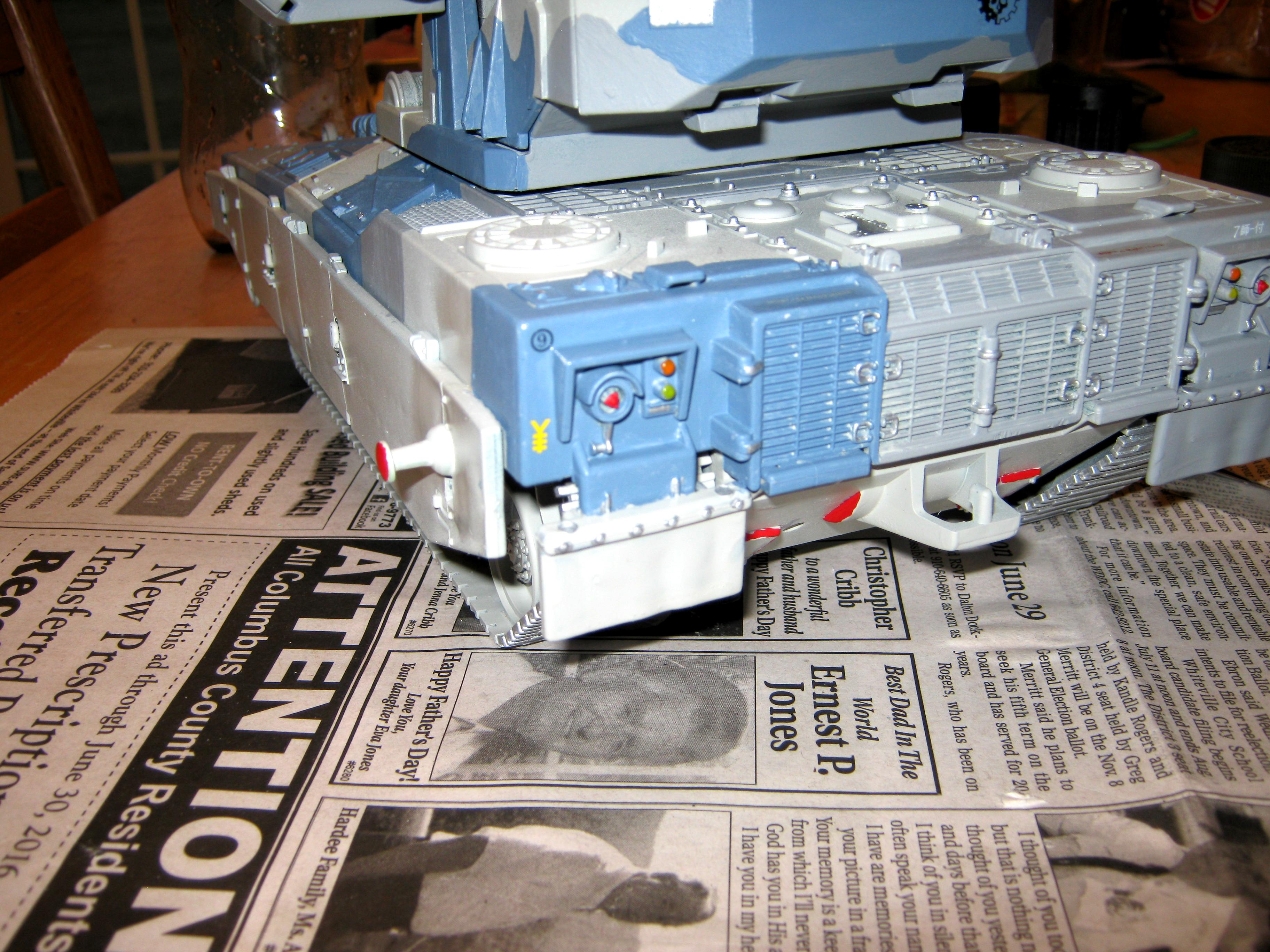Adv, Afv, Air Defense Vehicle, Anti-aircraft, Artillery, Conversion, G.i. Joe, Imperial, Self Propelled, Super-heavy, Tank, Toy