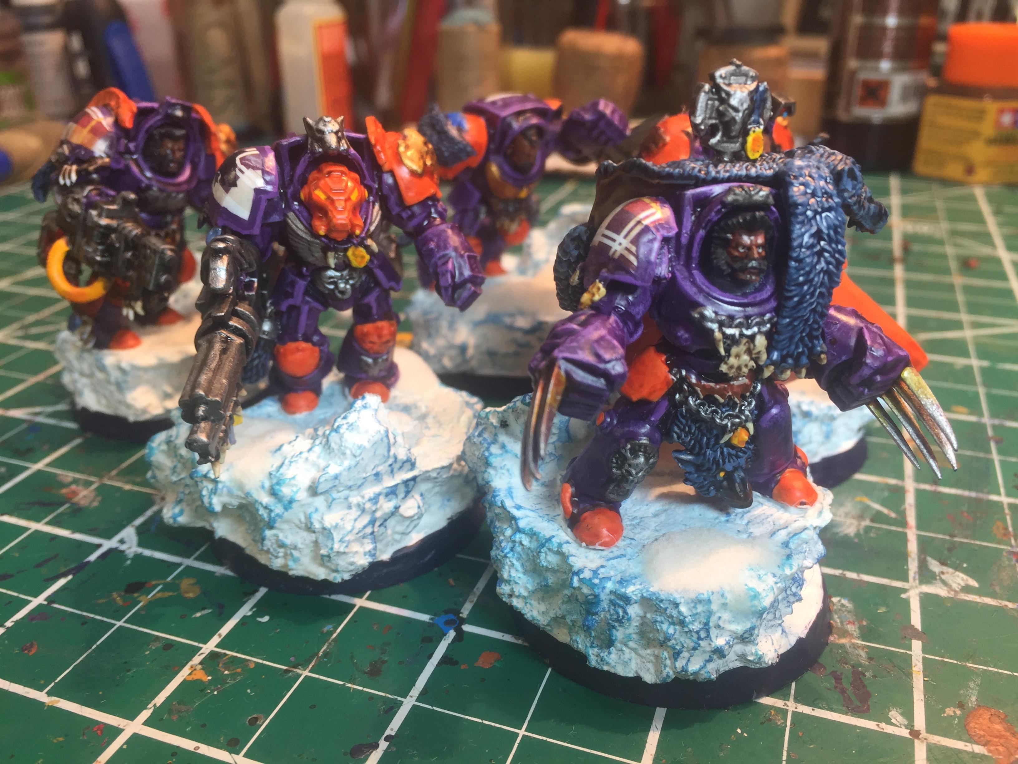 Space Wolves, Terminator Armor