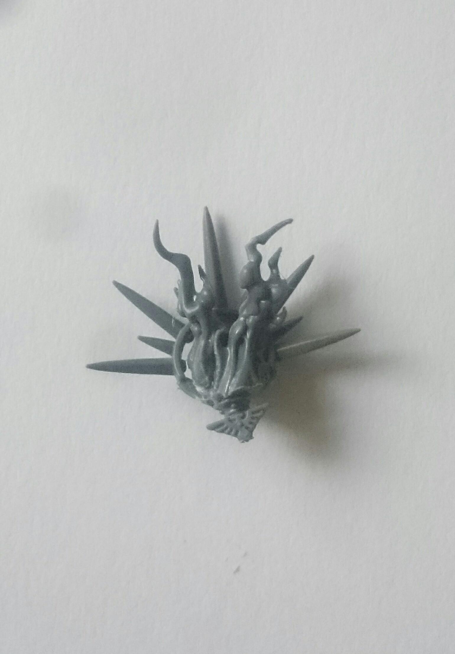 Then, a small addition to the Iron halo that comes with the kit using parts from the torches 