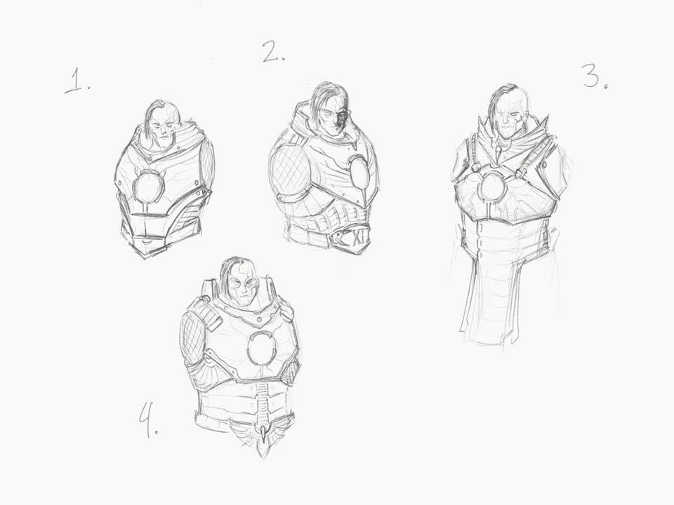 Artwork, Missing Legion, Primarch