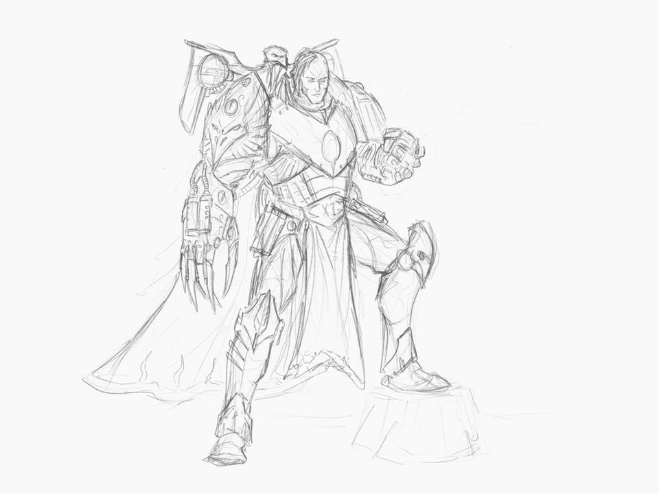 Artwork, Missing Legion, Primarch