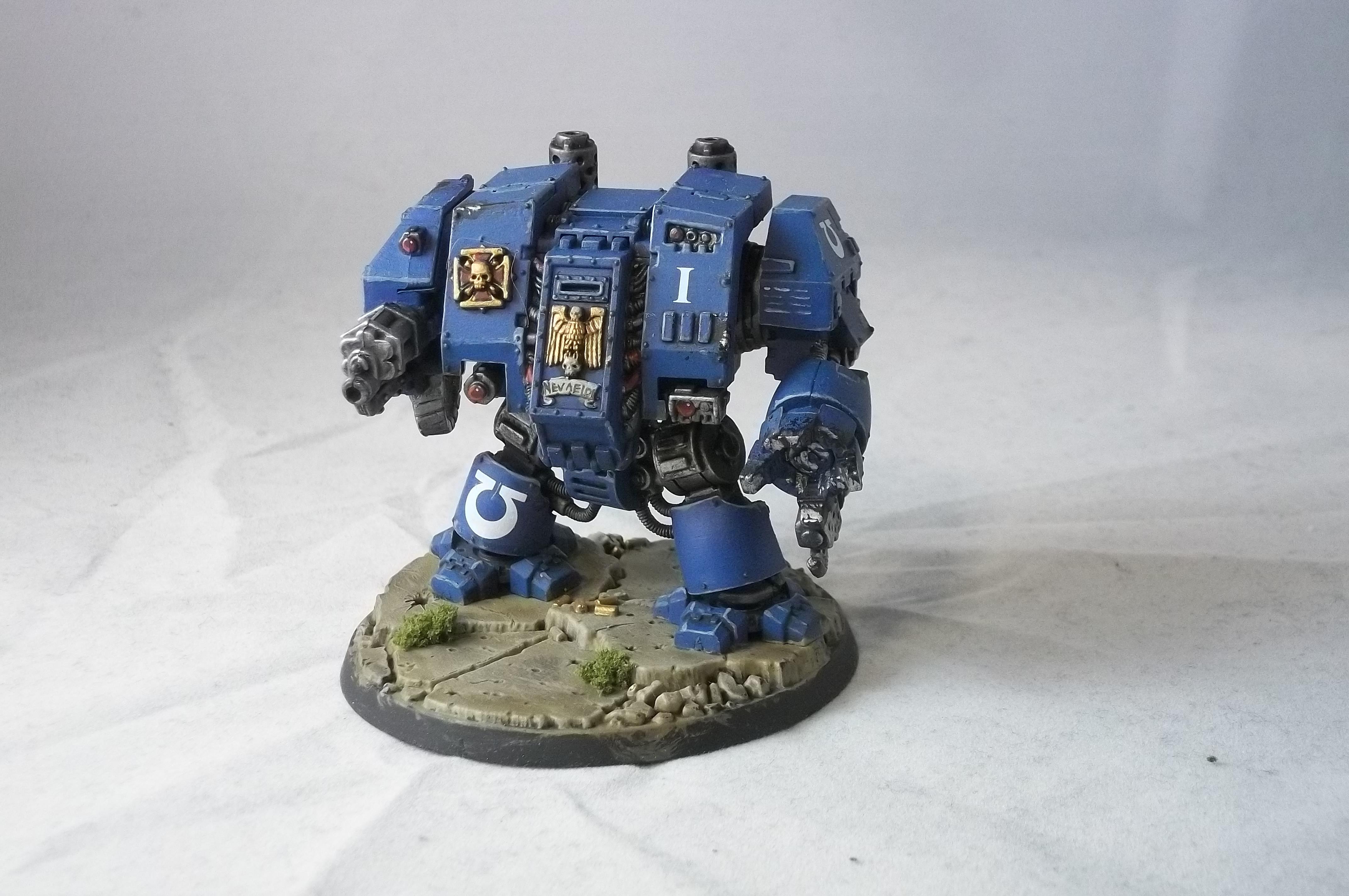 Dreadnought, Space Marines, Ultramarines