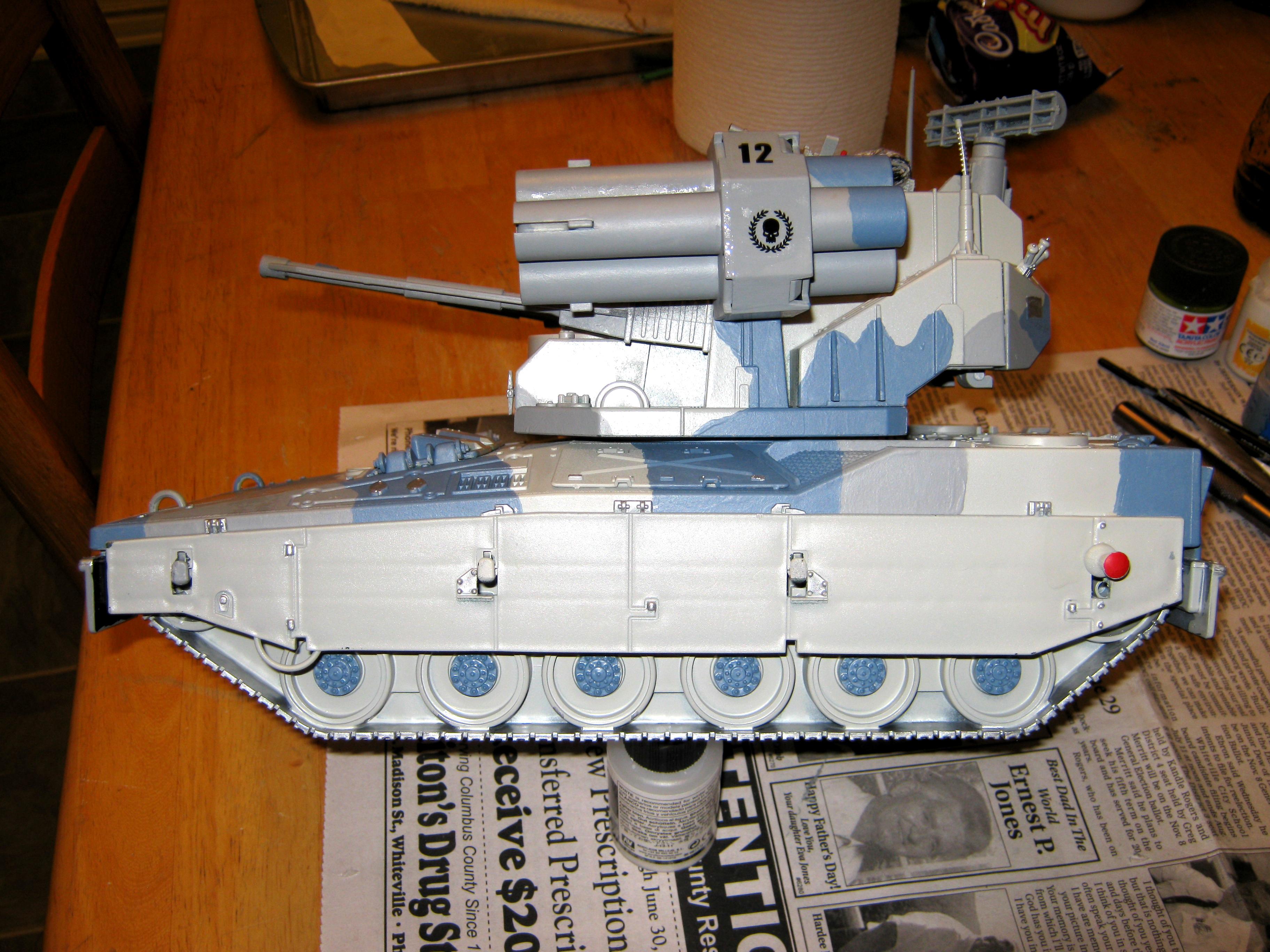 Adv, Afv, Air Defense Vehicle, Anti-aircraft, Artillery, Conversion, G.i. Joe, Imperial, Self Propelled, Super-heavy, Tank, Toy