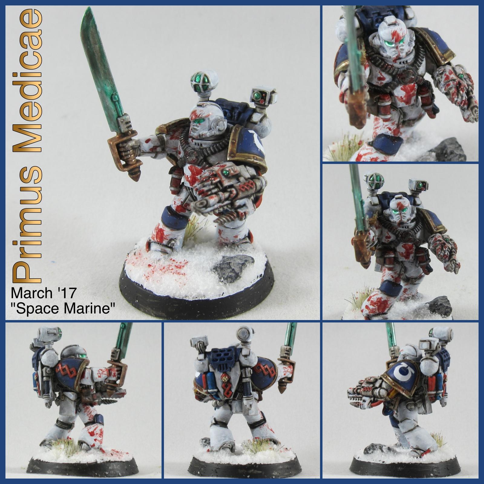Apothecary, Space Marines, Ultramarines