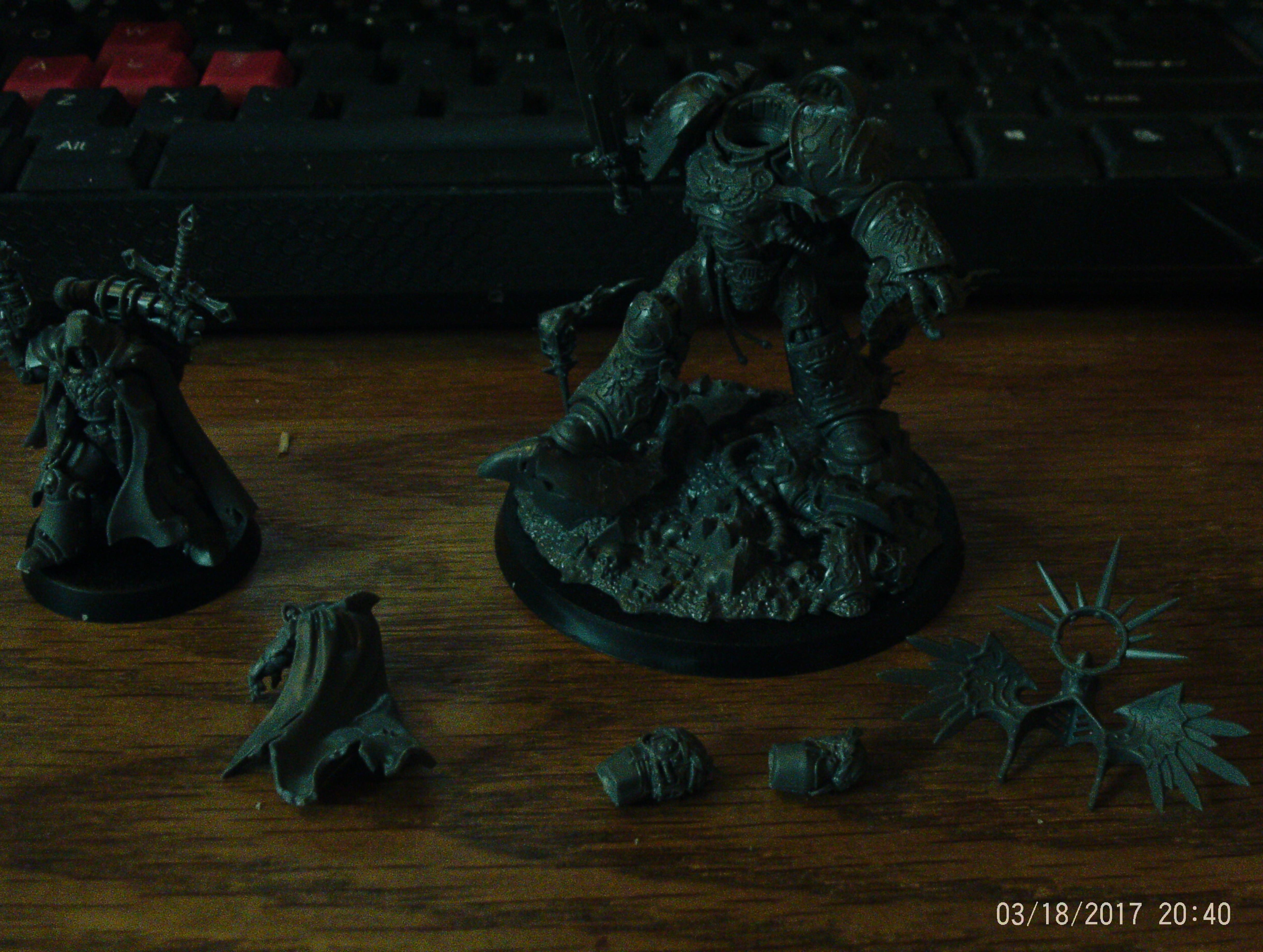 Cypher and Guilliman assembled