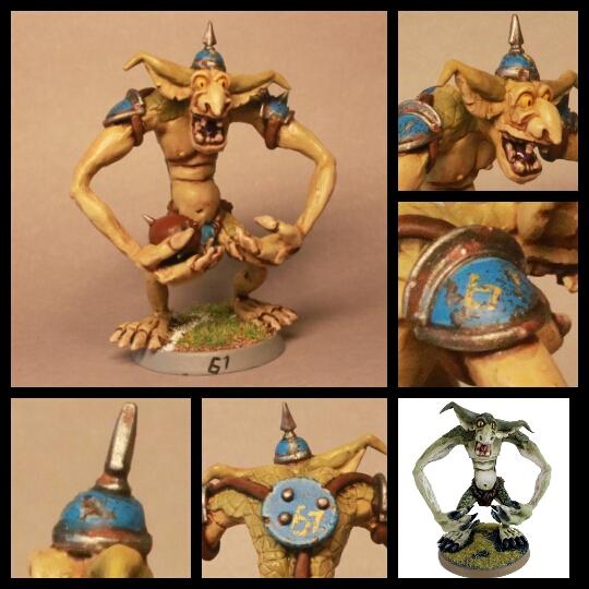 Blood Bowl, Orcs, Red Dragon Miniatures, Troll