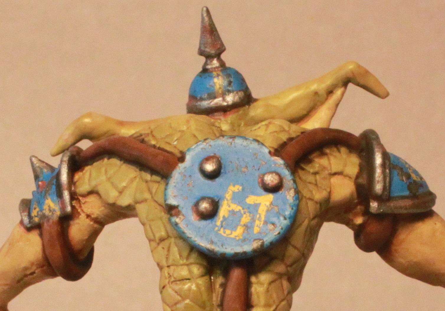 Blood Bowl, Orcs, Red Dragon Miniatures, Troll