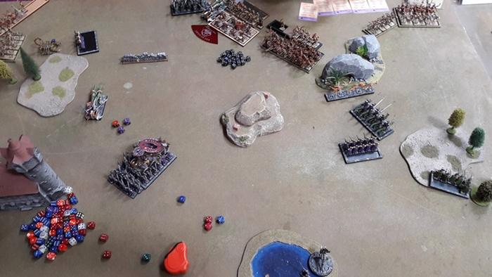 Battle Report, Board, Warhammer Fantasy