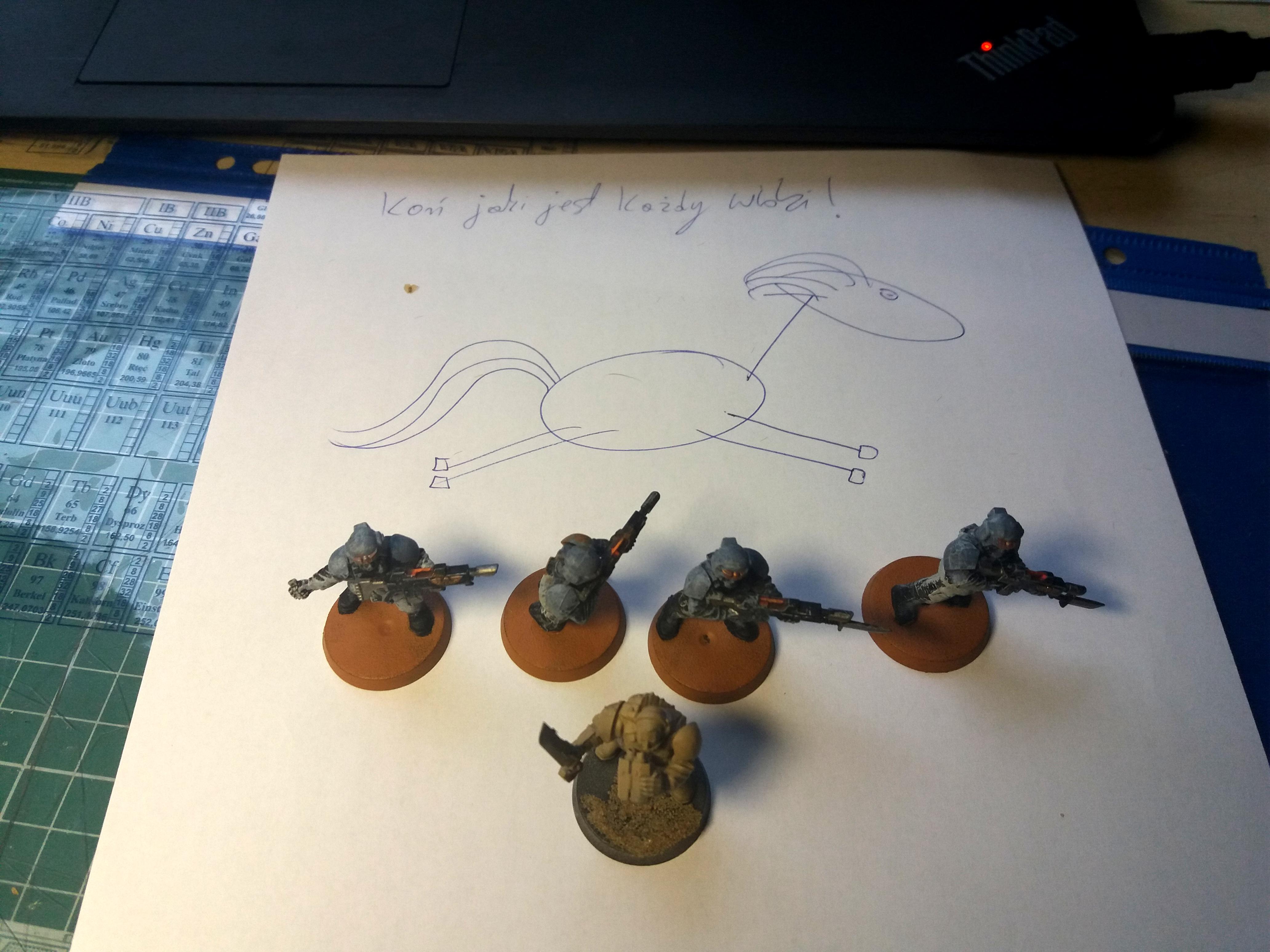 Astra Militarum, Guardsmen, Imperial Guard, Infantry