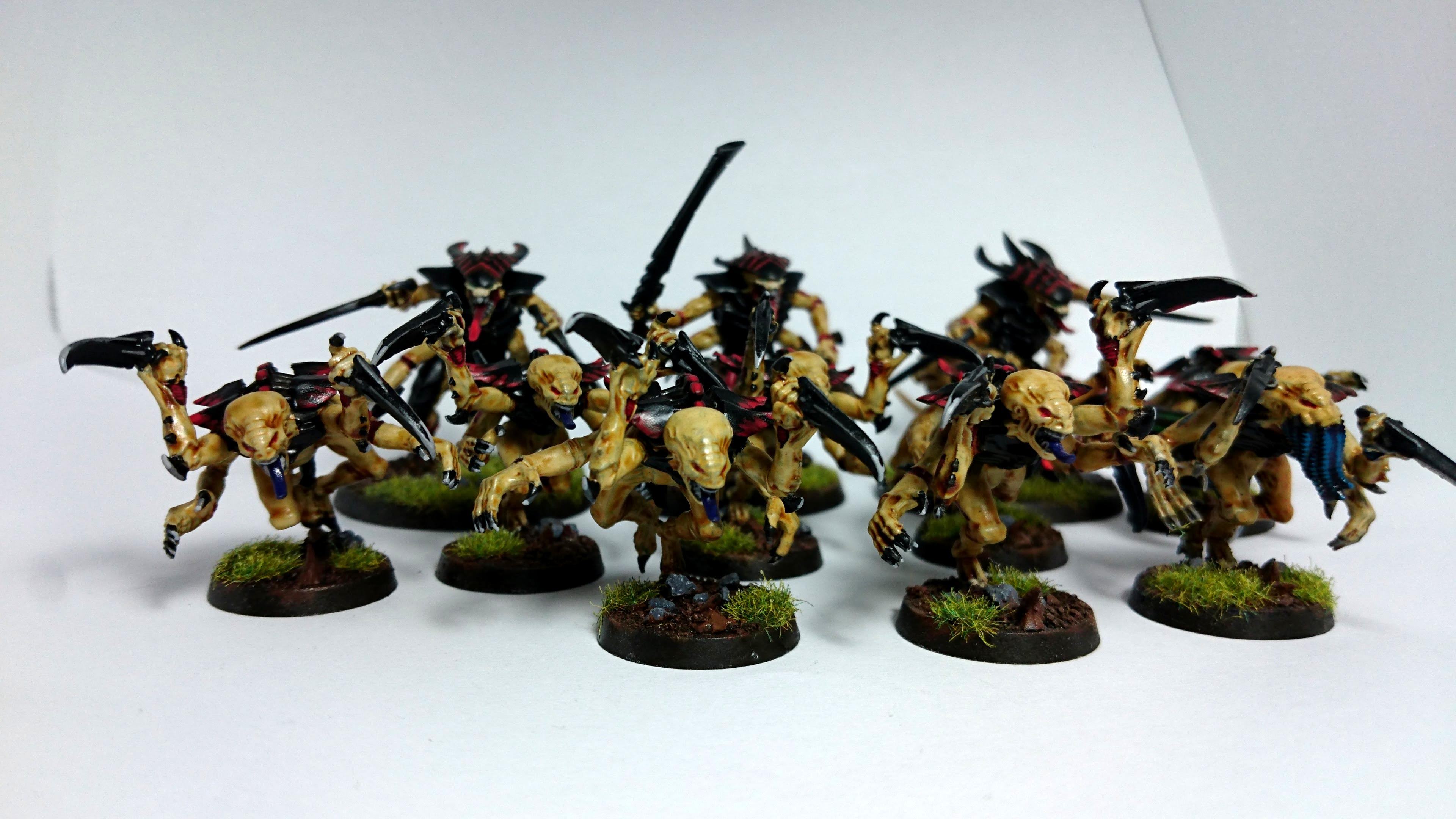 Genestealer, Tyranid Warriors, Tyranids, Warhammer 40,000