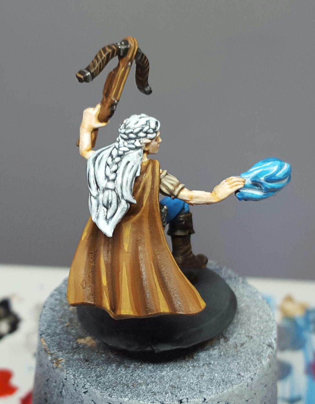 Female, Mage, Sorche WIP 5 Rear