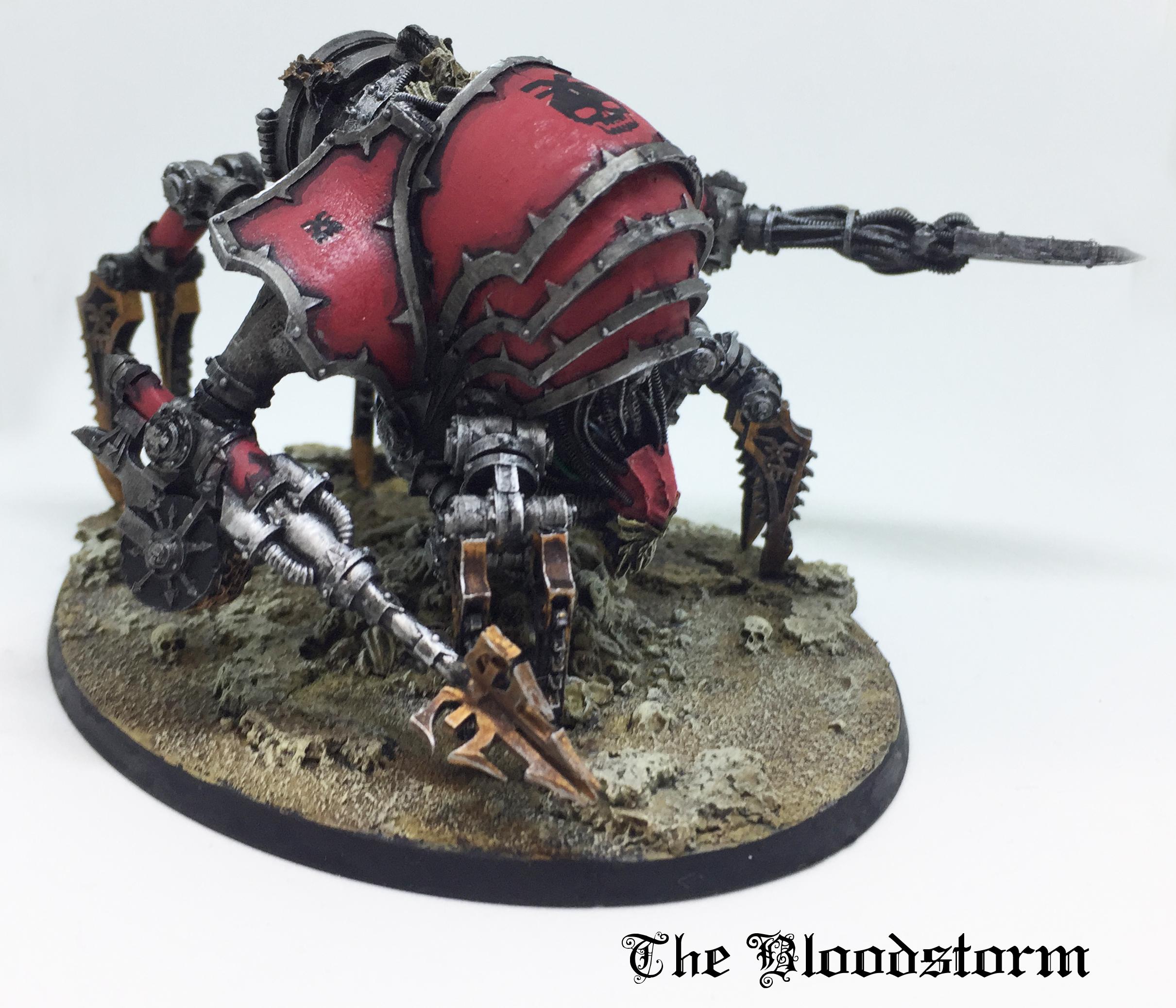Blood Slaughterer Impaler, Chaos Space Marines, Daemon Engine, Forge World, Khorne, Warhammer 40,000
