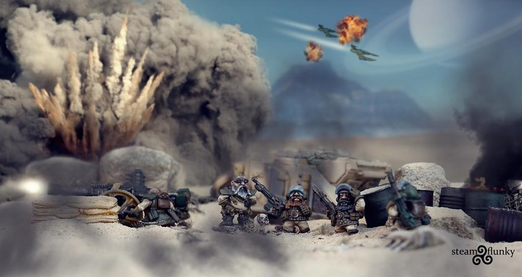 Desert Warfare, Games Workshop, Squats, Wargame, Warhammer 40,000