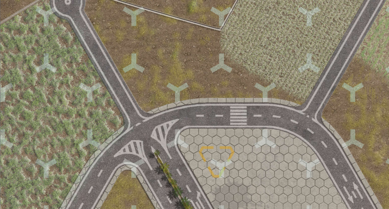 Battletech wargaming surface: Detail view 5
