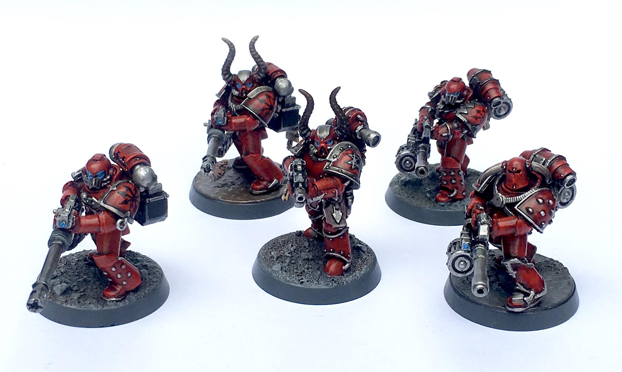 Chaos, Chaos Space Marines, Havocs, Word Bearers