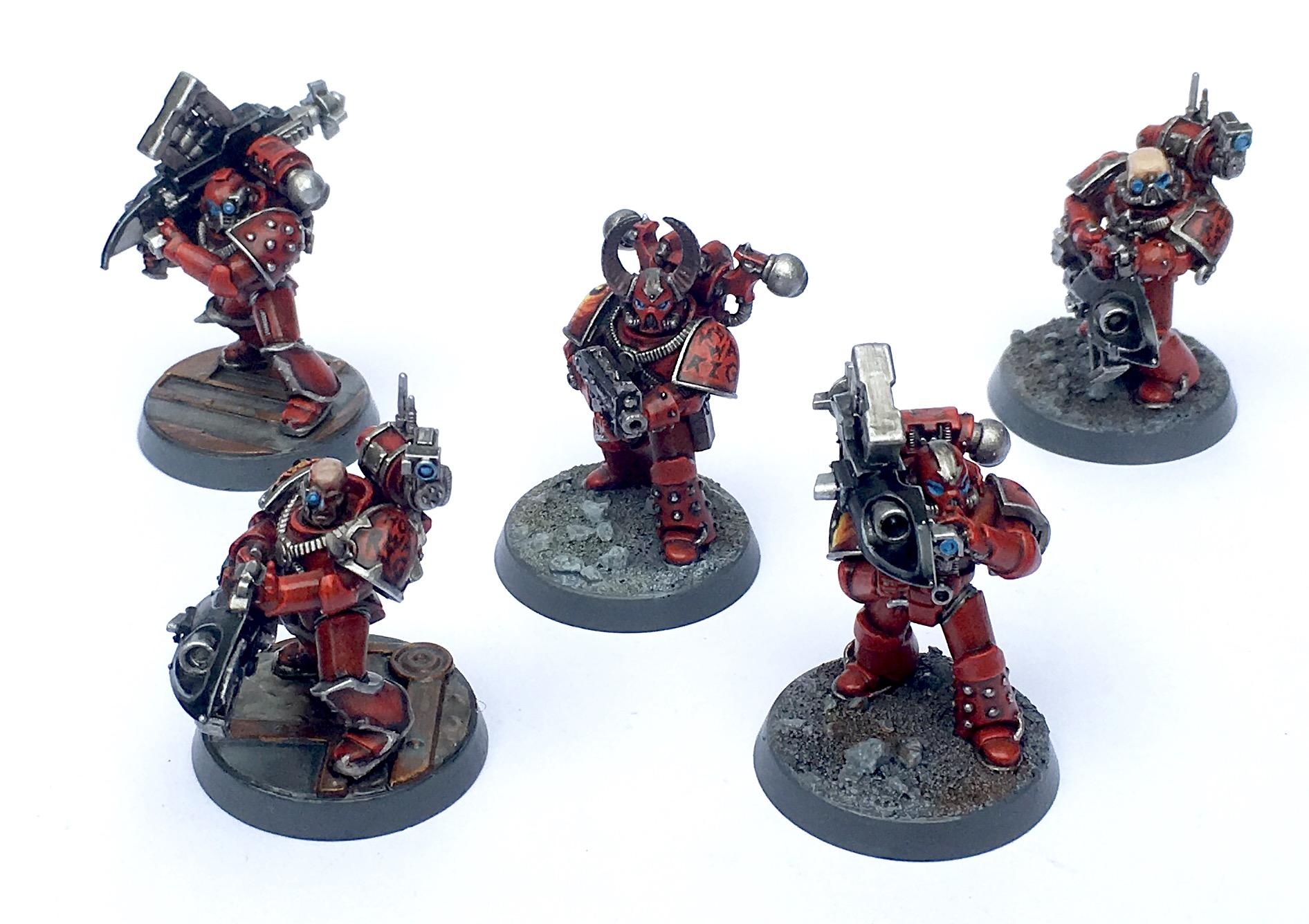 Chaos, Chaos Space Marines, Havocs, Word Bearers