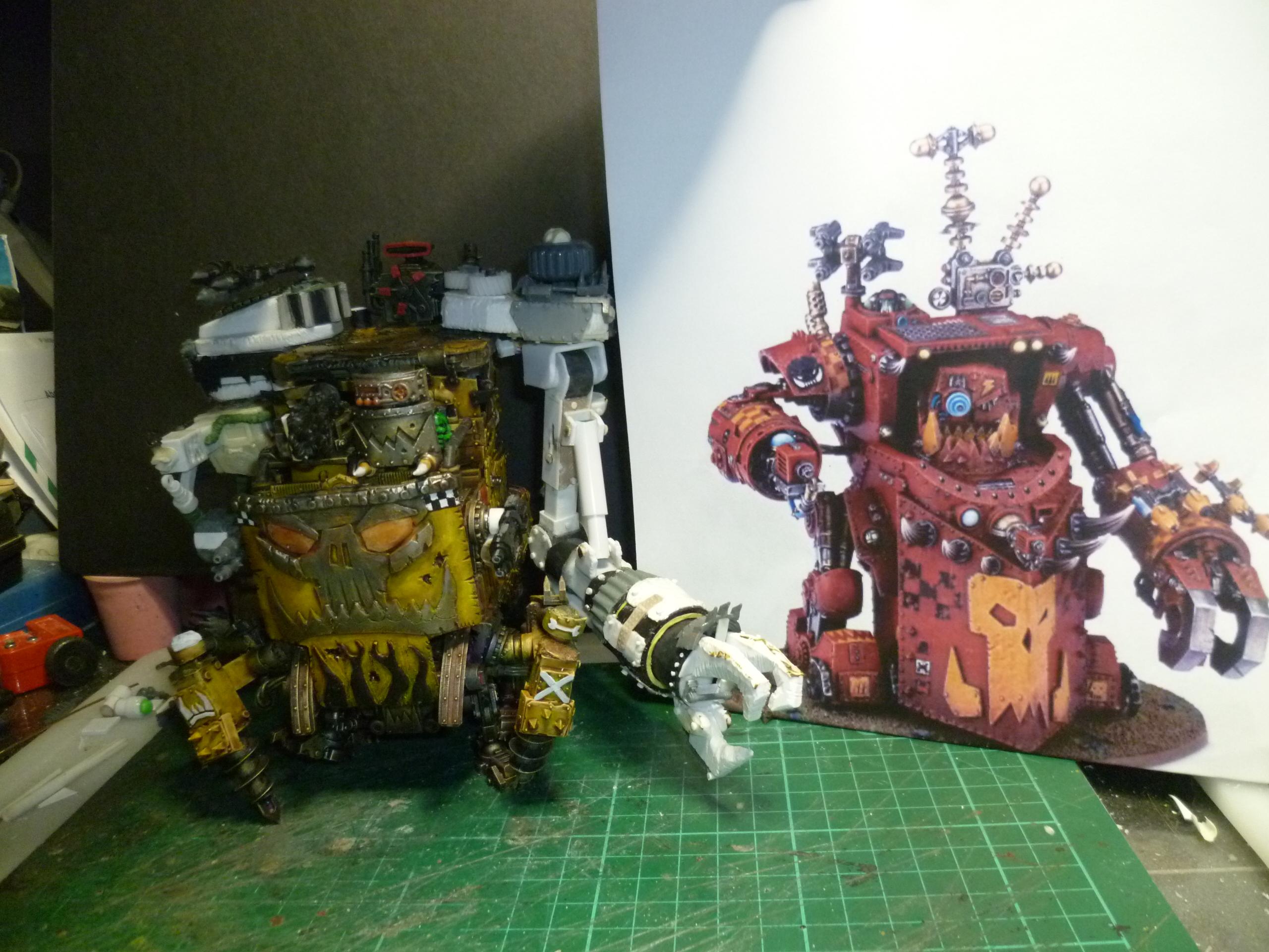 Rough scale shot