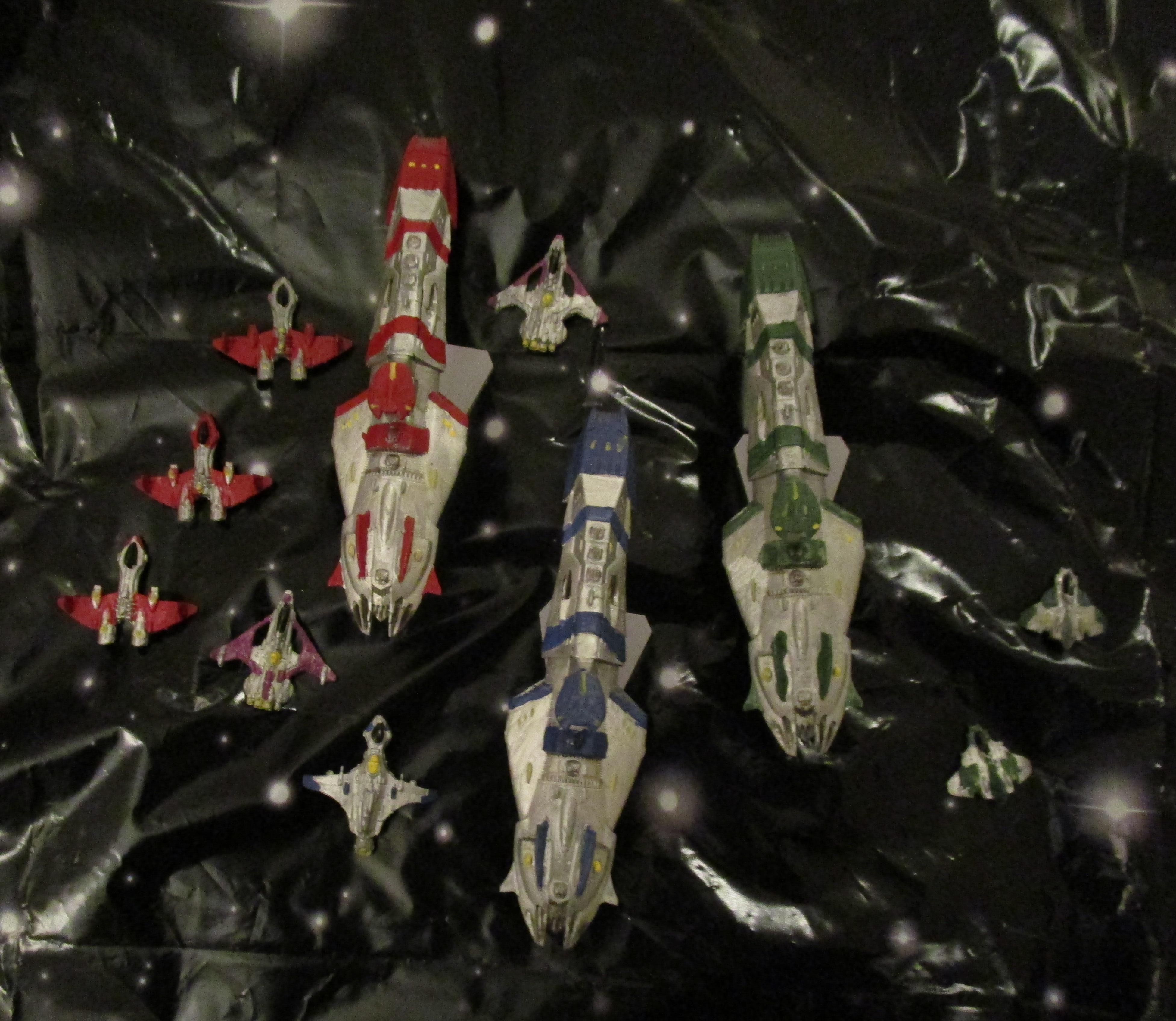 Anime, Battlefleet Gothic, Silent Death, Tau