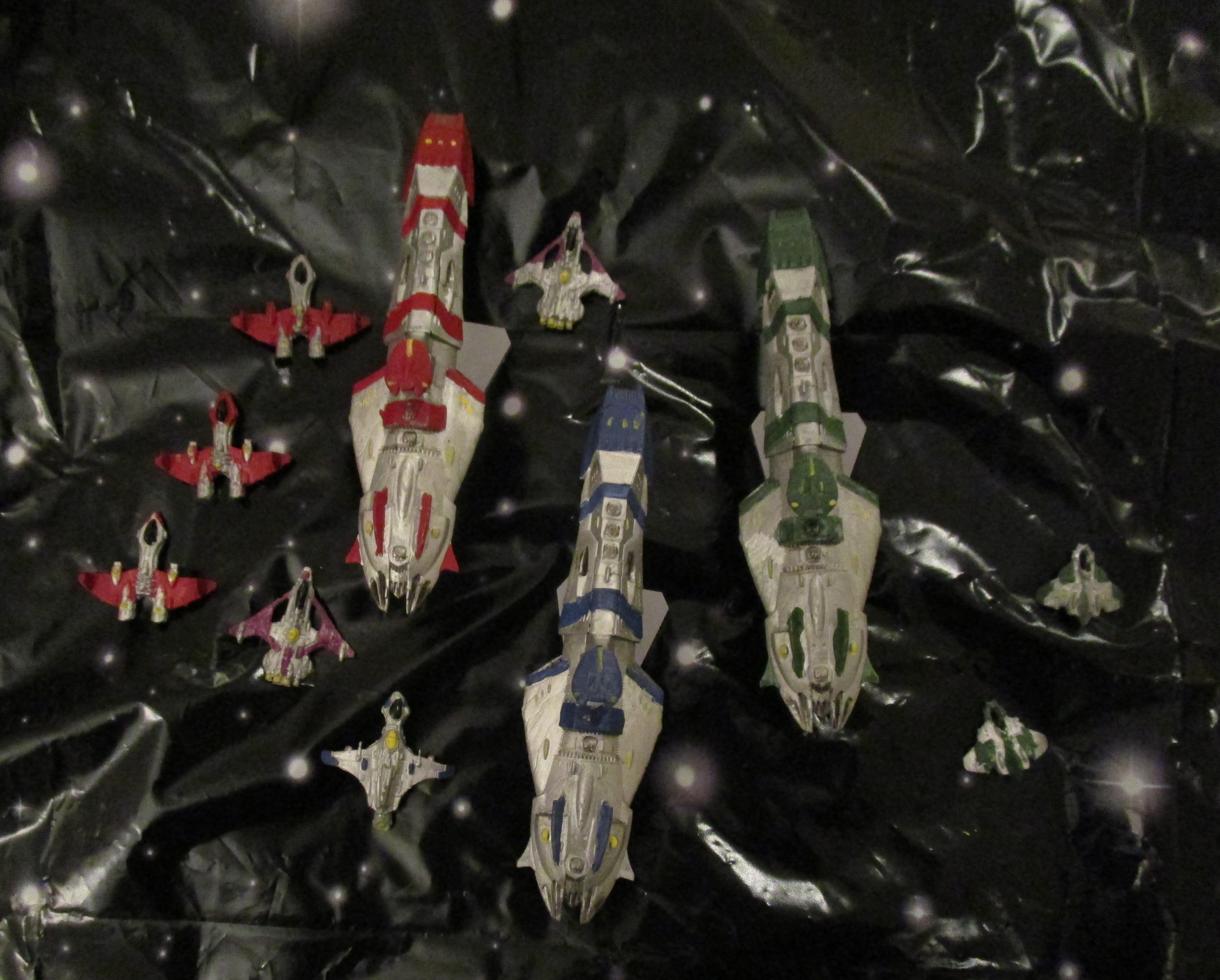 Anime, Battlefleet Gothic, Silent Death, Tau