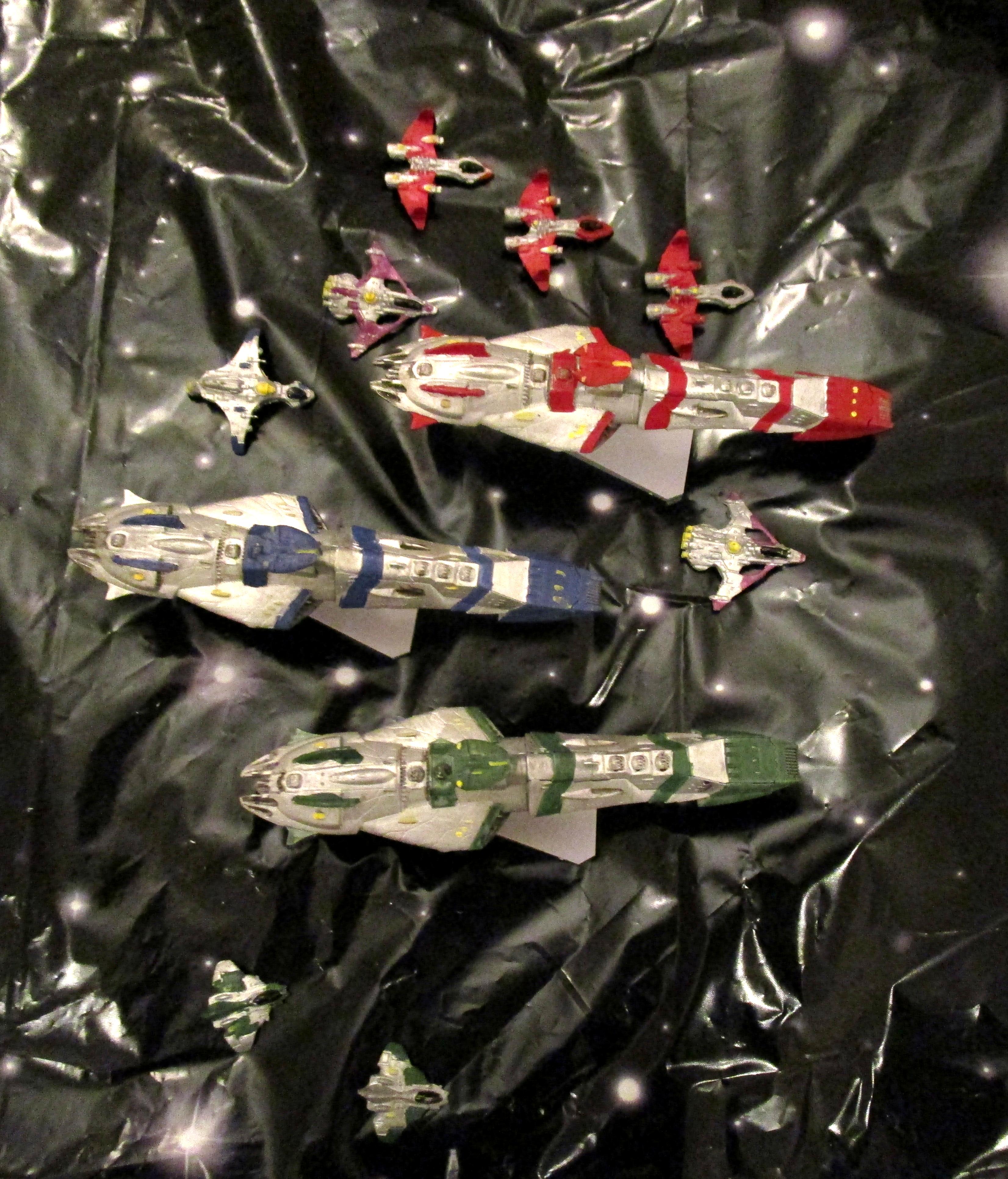 Anime, Battlefleet Gothic, Silent Death, Tau