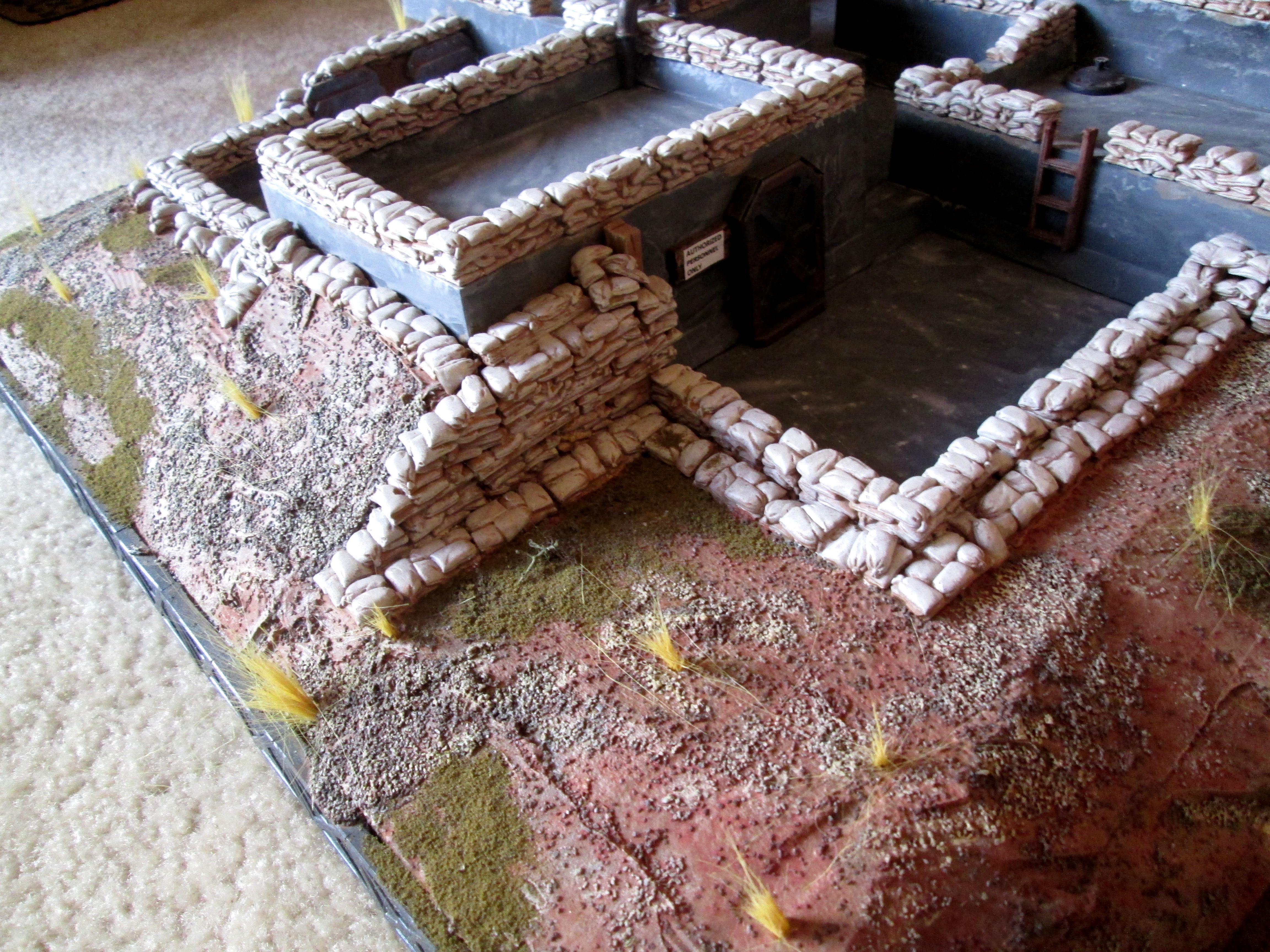 Aegis Line, Firebase, Imperial Guard, Scratch Build
