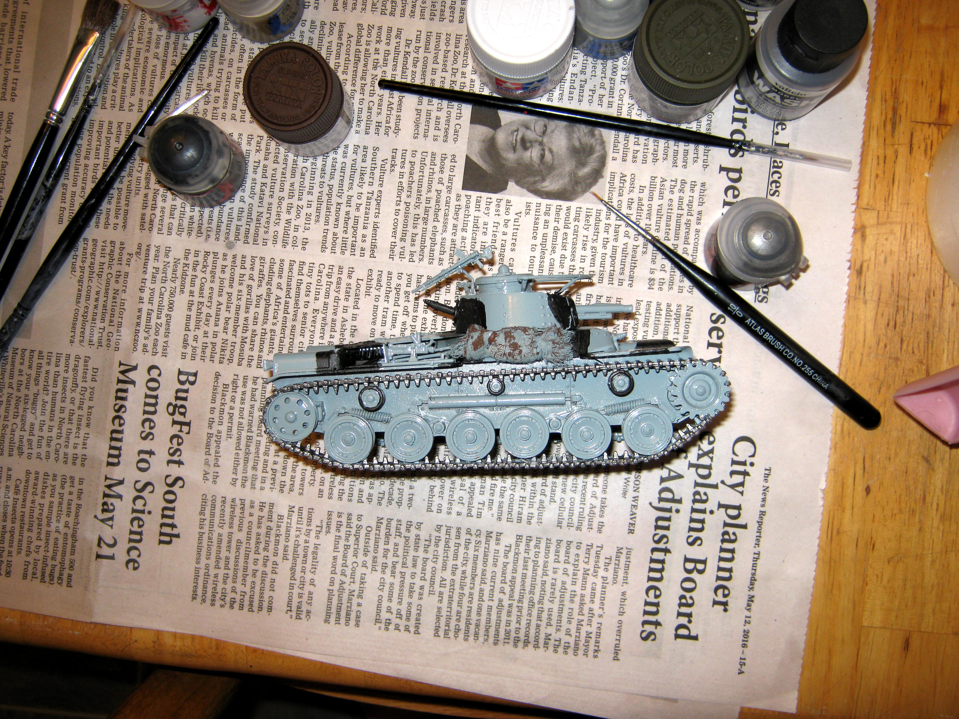 Conversion, Ija, Imperial, Imperial Japanese Army, Infantry Tank, Japanese, Tank, Type 97, World War 2