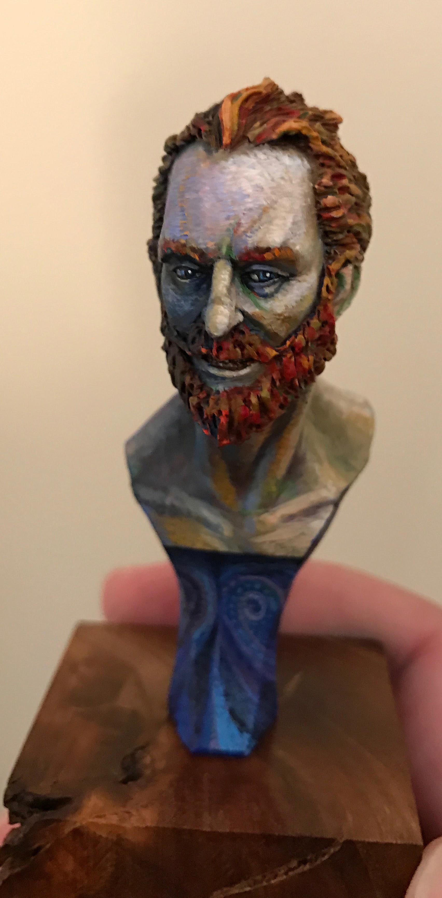 Anonymous, Banshees, Bust, Impressionist, Van Gogh