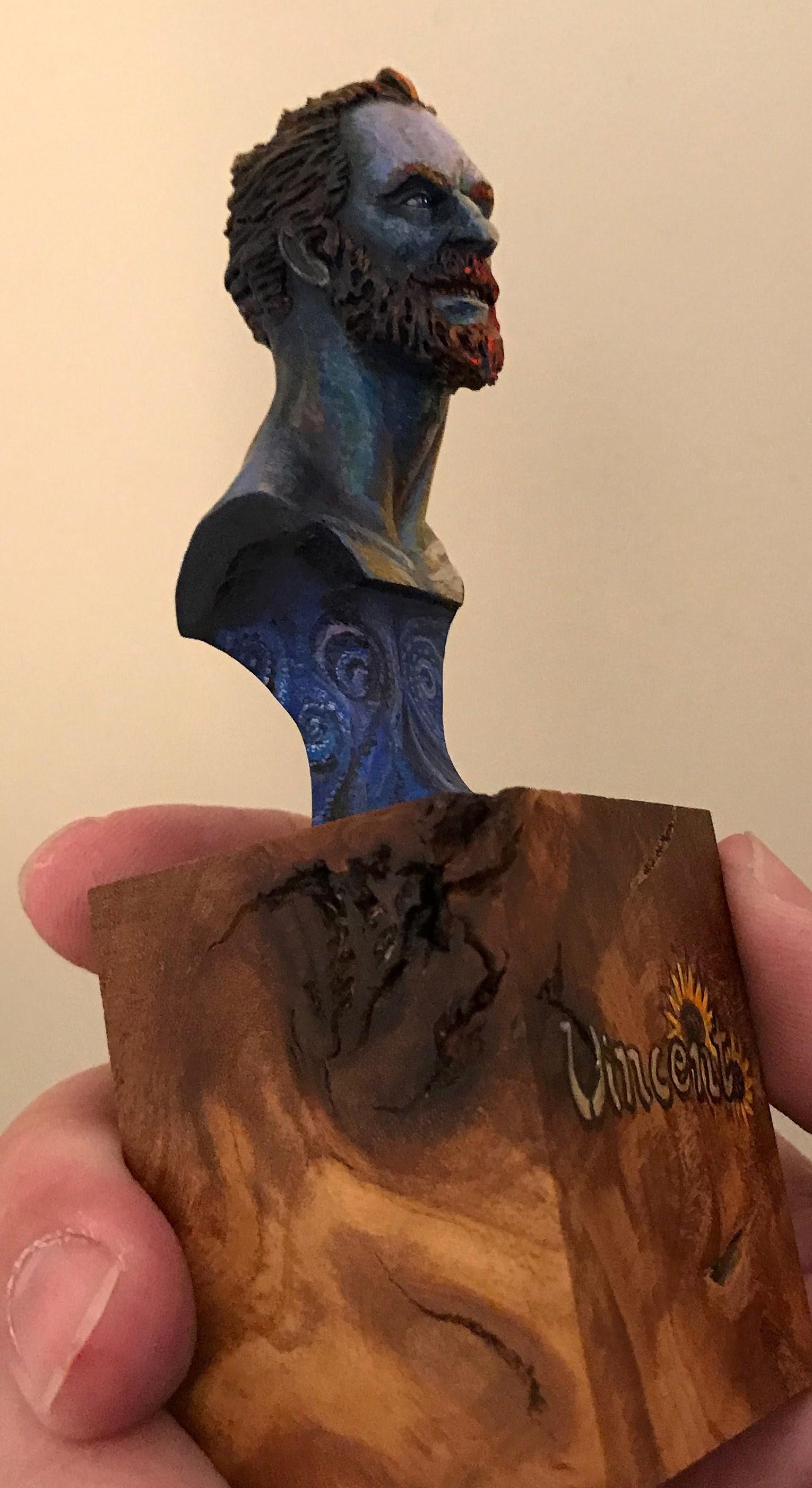 Anonymous, Banshees, Bust, Impressionist, Van Gogh