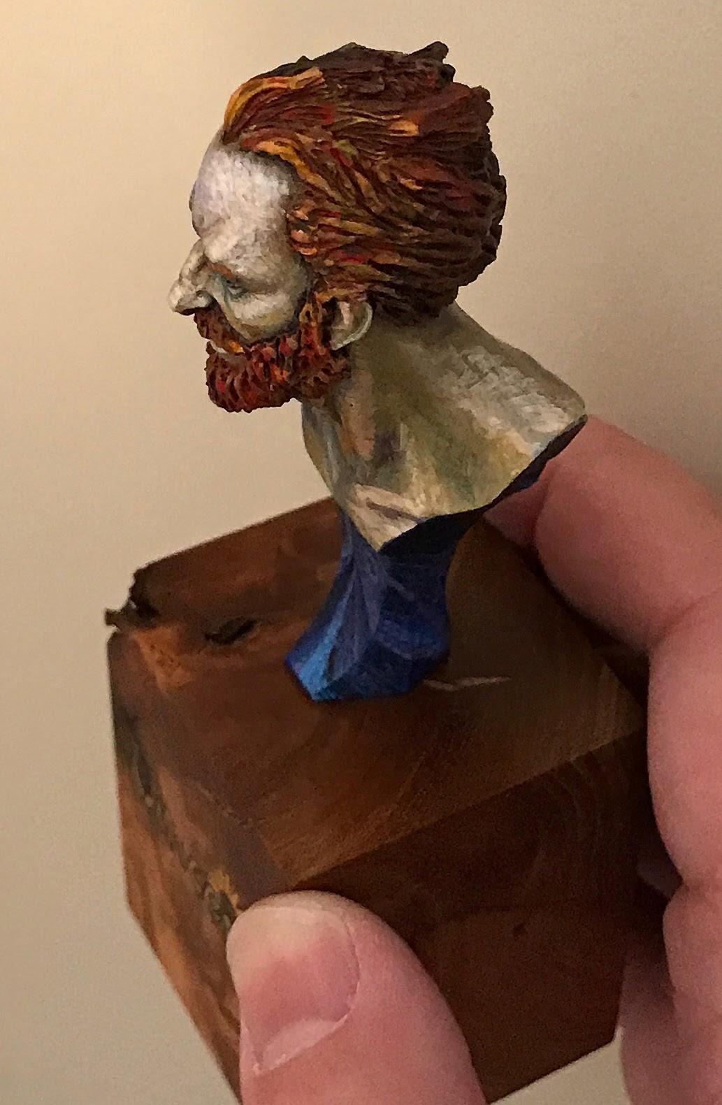 Anonymous, Banshees, Bust, Impressionist, Van Gogh