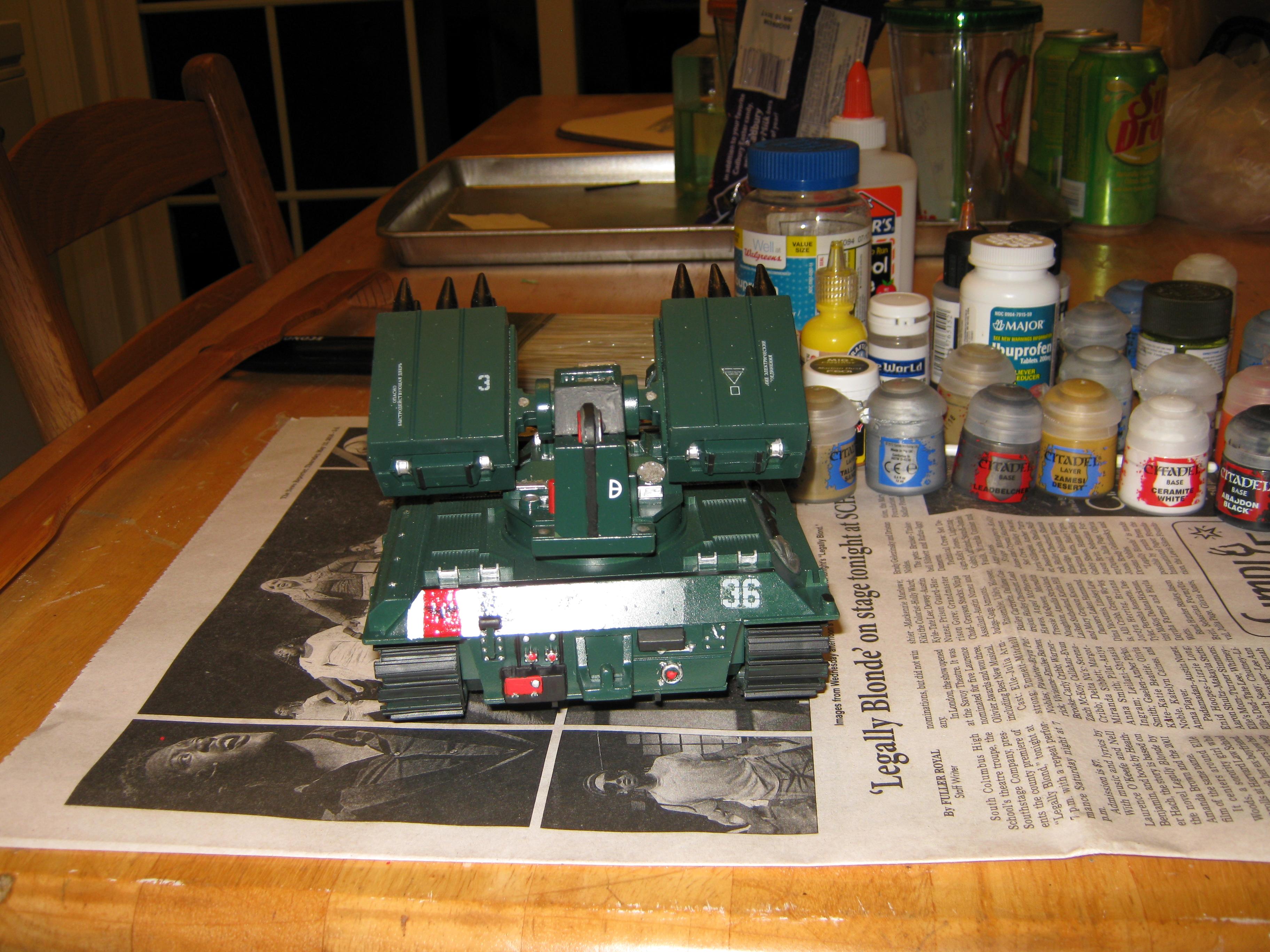 Afv, Artillery, Conversion, G.i. Joe, Imperial, Missile Launcher, Missile Tank, Self Propelled, Tank, Toy, Wolverine