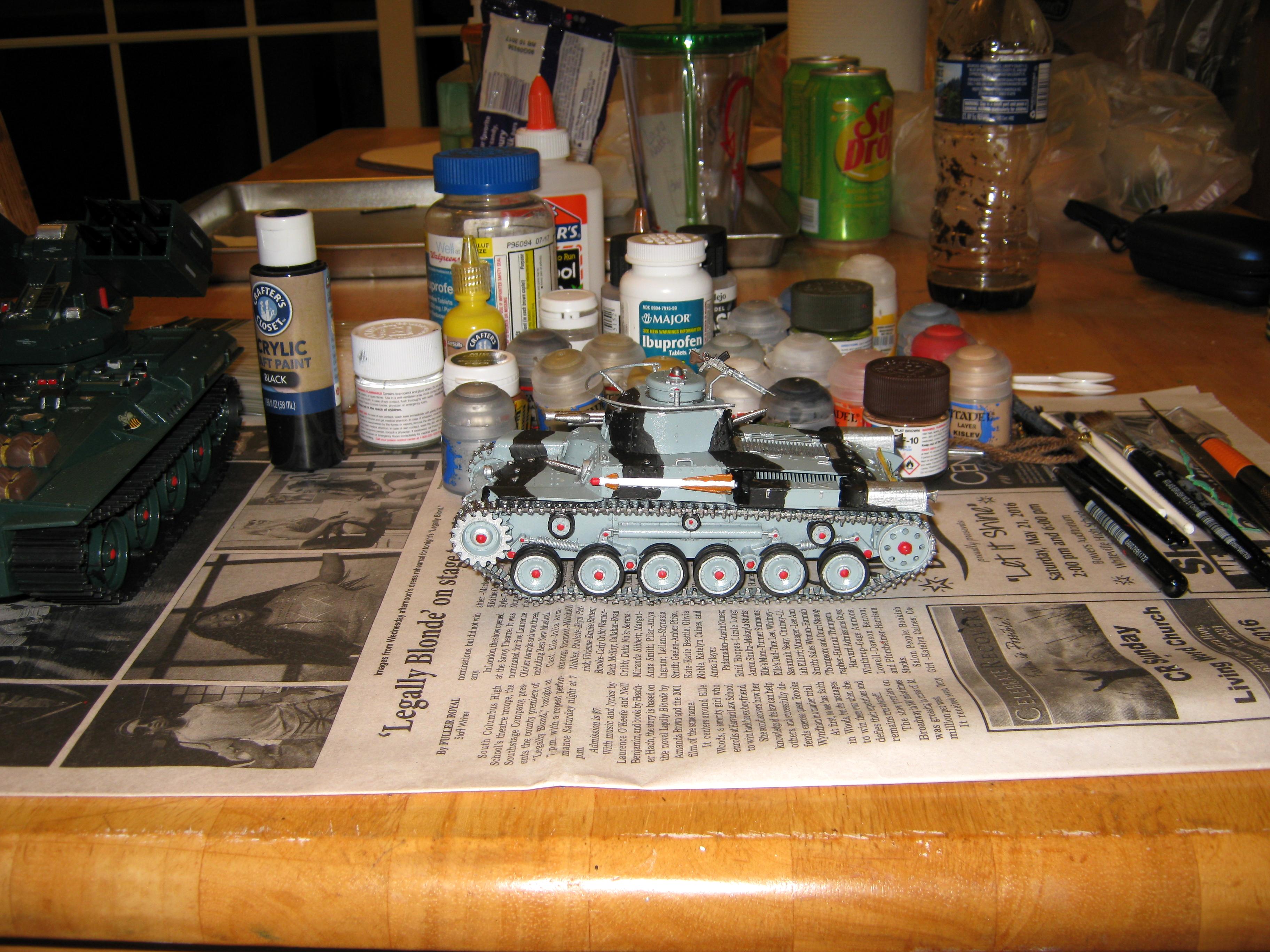 Conversion, Ija, Imperial, Imperial Japanese Army, Infantry Tank, Japanese, Tank, Type 97, World War 2