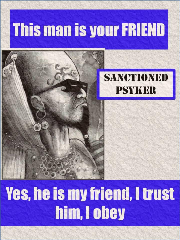 Friend, Humor, Poster, Propaganda, Warhammer 40,000