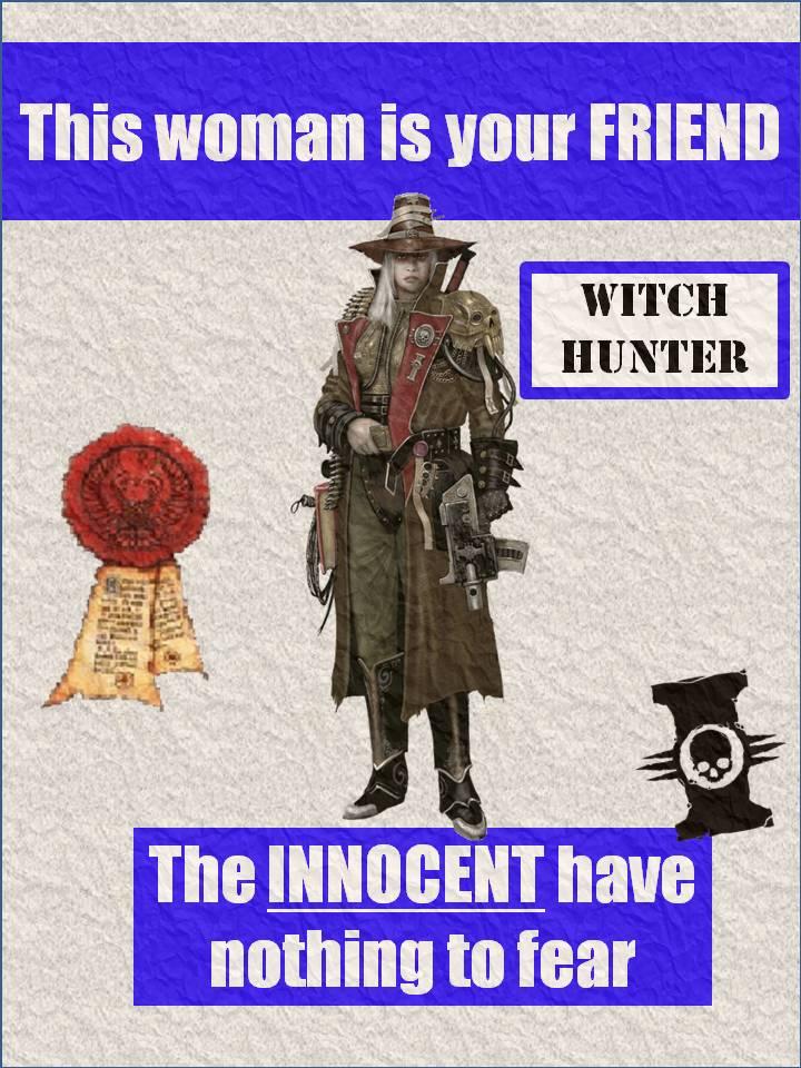 Friend, Humor, Inquisitor, Poster, Propaganda, Warhammer 40,000