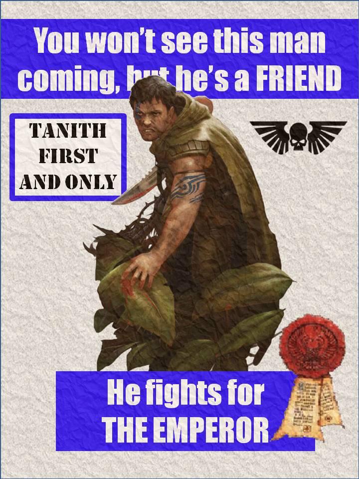 Friend, Humor, Imperial Guard, Poster, Propaganda, Tanith, Warhammer 40,000