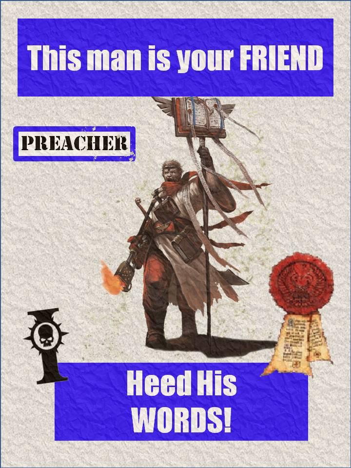 Friend, Humor, Poster, Propaganda, Warhammer 40,000