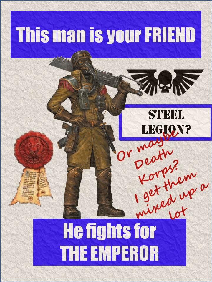 Friend, Humor, Poster, Propaganda, Warhammer 40,000