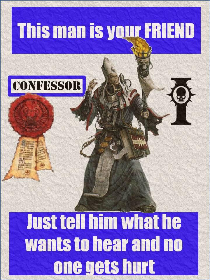 Friend, Humor, Poster, Propaganda, Warhammer 40,000