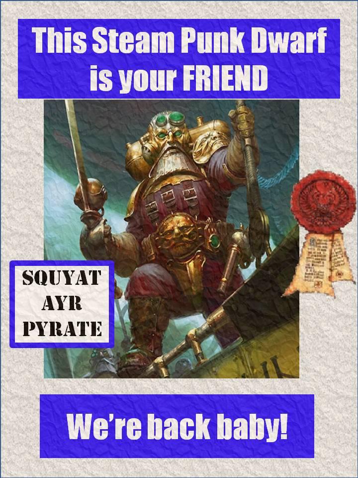 Friend, Humor, Kharadron, Overlords, Poster, Propaganda, Squats, Warhammer 40,000