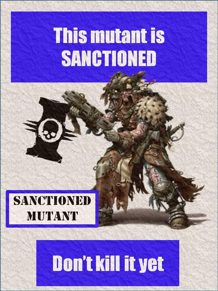 Friend, Humor, Mutant, Poster, Propaganda, Warhammer 40,000